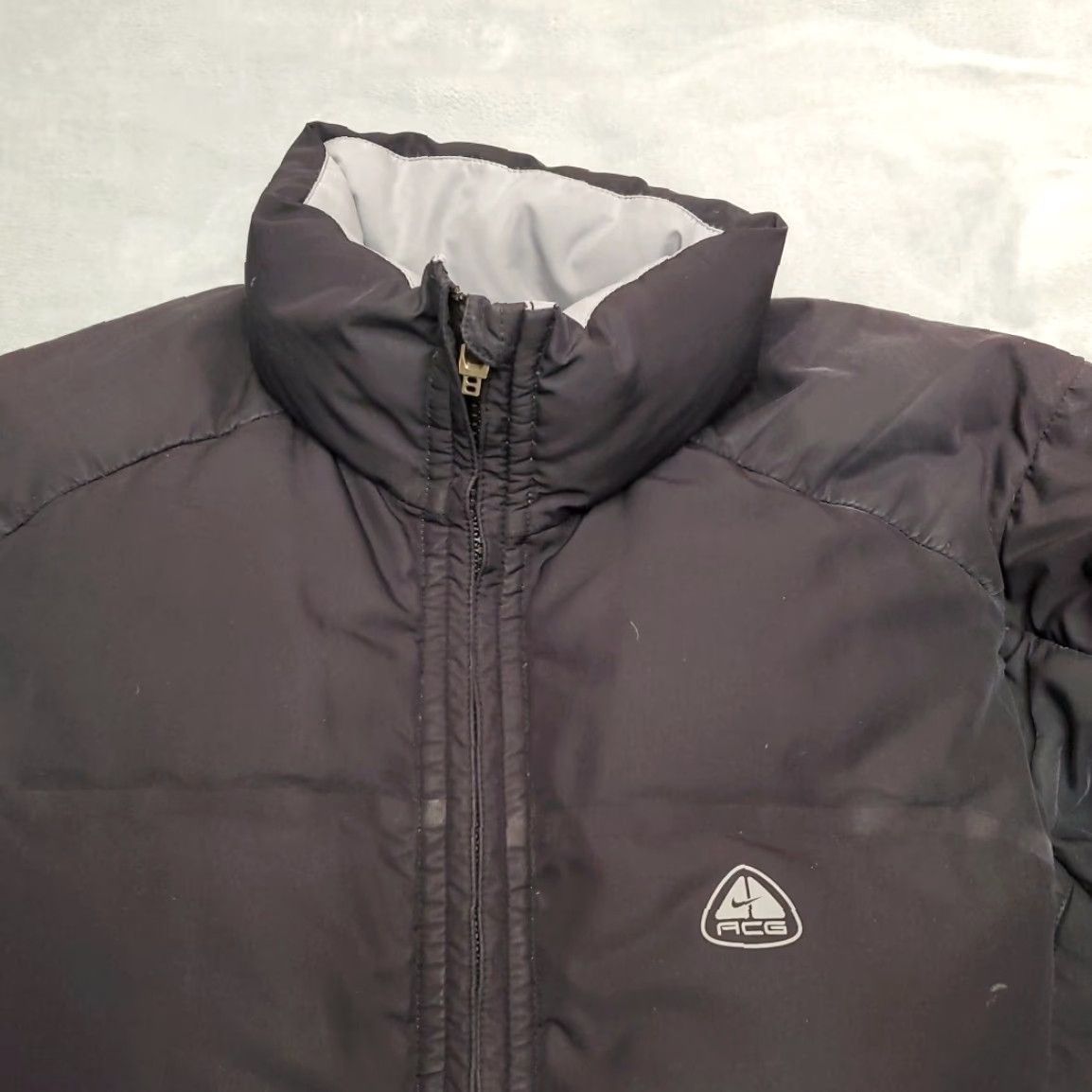 Nike VINTAGE Nike ACG Jacket Mens Small Black Goose Down Puffer Jacket All Conditions Size US S / EU 44-46 / 1 - 3 Thumbnail