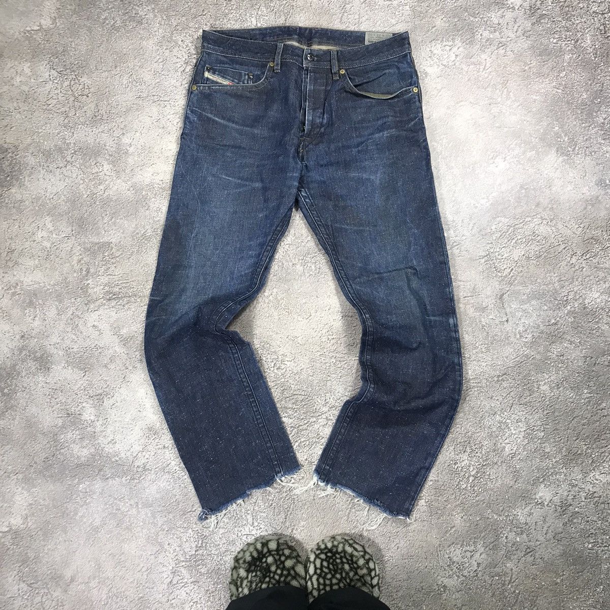 Diesel VINTAGE DIESEL JEANS CASUAL STREETWEAR FADED LOW RISE Y2K Size US 32 / EU 48 - 2 Thumbnail