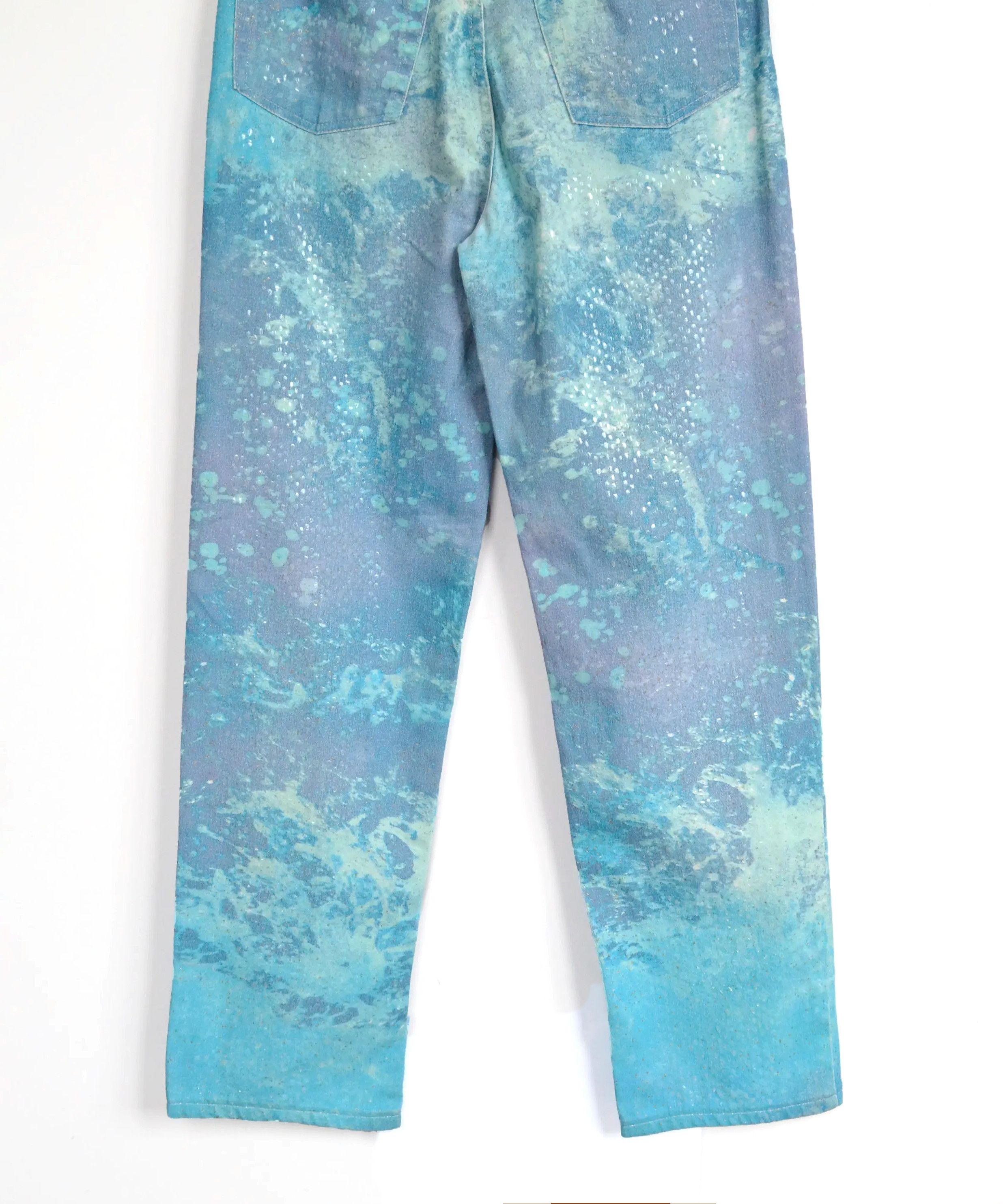Roberto Cavalli Roberto Cavalli Jeans Pants Scale Blue Purple Vintage '99 Size US 32 / EU 48 - 8 Thumbnail