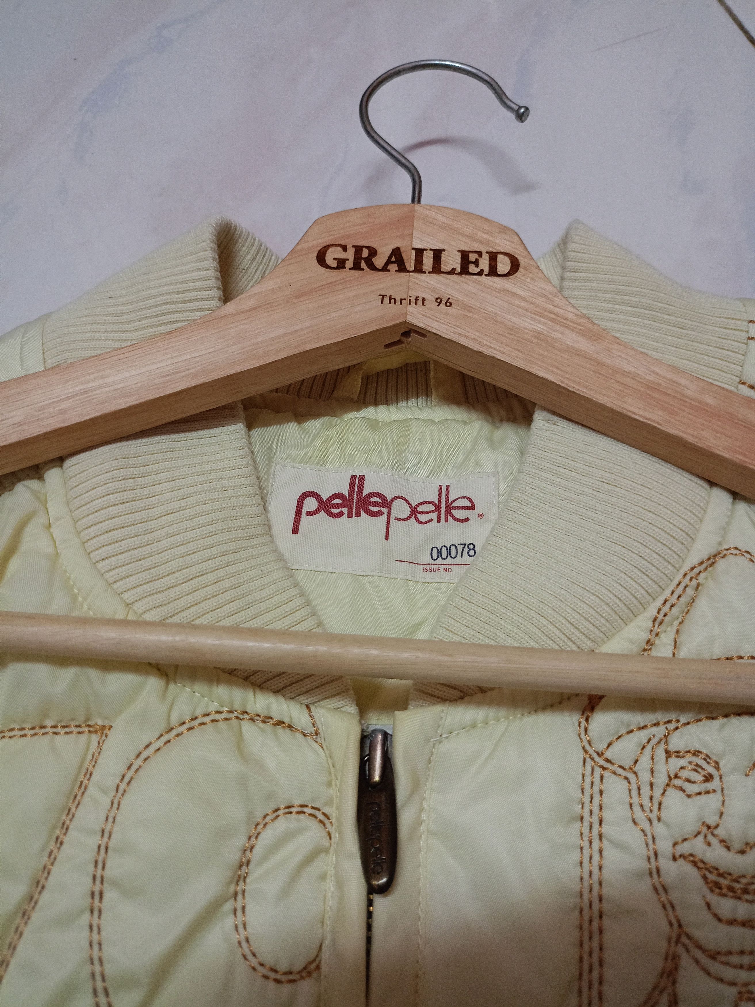 Pelle Pelle 🔥Pelle Pelle 'Gangsters' Embroidered Bomber Jacket 00's🔥 Size US XL / EU 56 / 4 - 6 Thumbnail