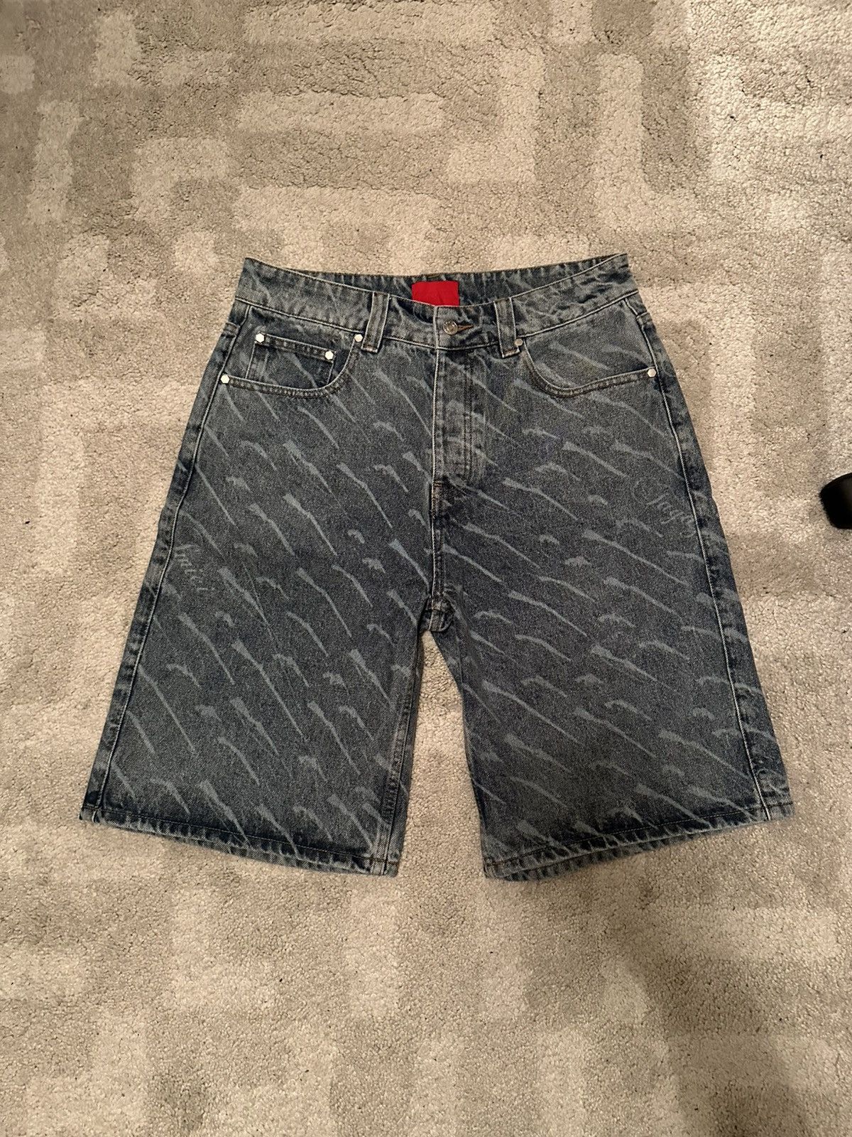 Fugazi Fugazi Rogue Denim Shorts Size US 34 / EU 50 - 2 Thumbnail