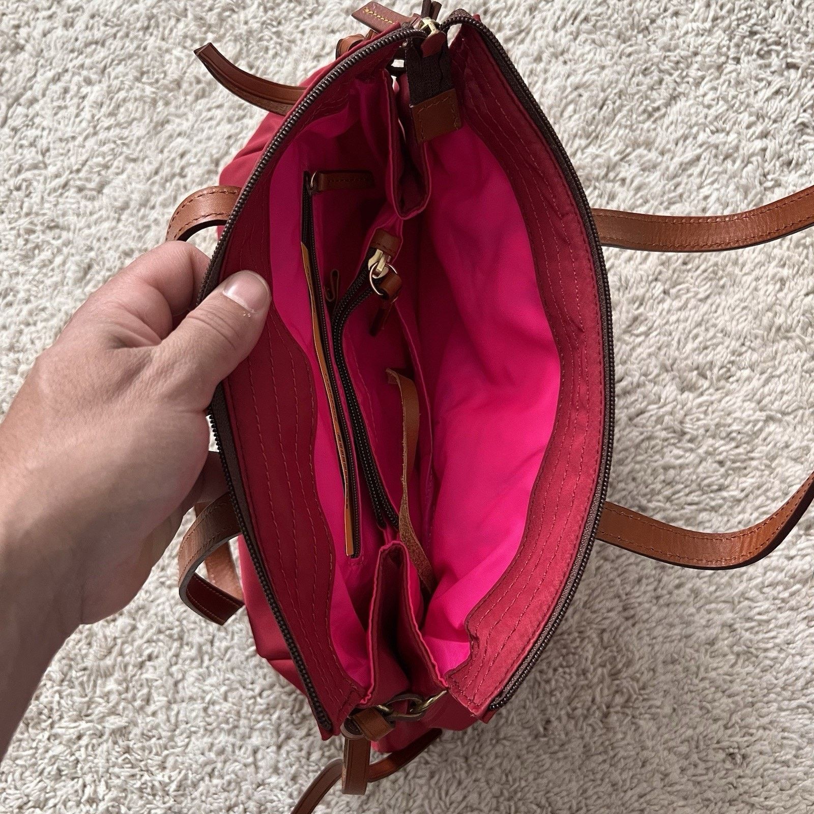 Dooney & Bourke Dooney & Bourke Vintage Betty Tote Satchel w/Leather Accent Size ONE SIZE - 7 Thumbnail