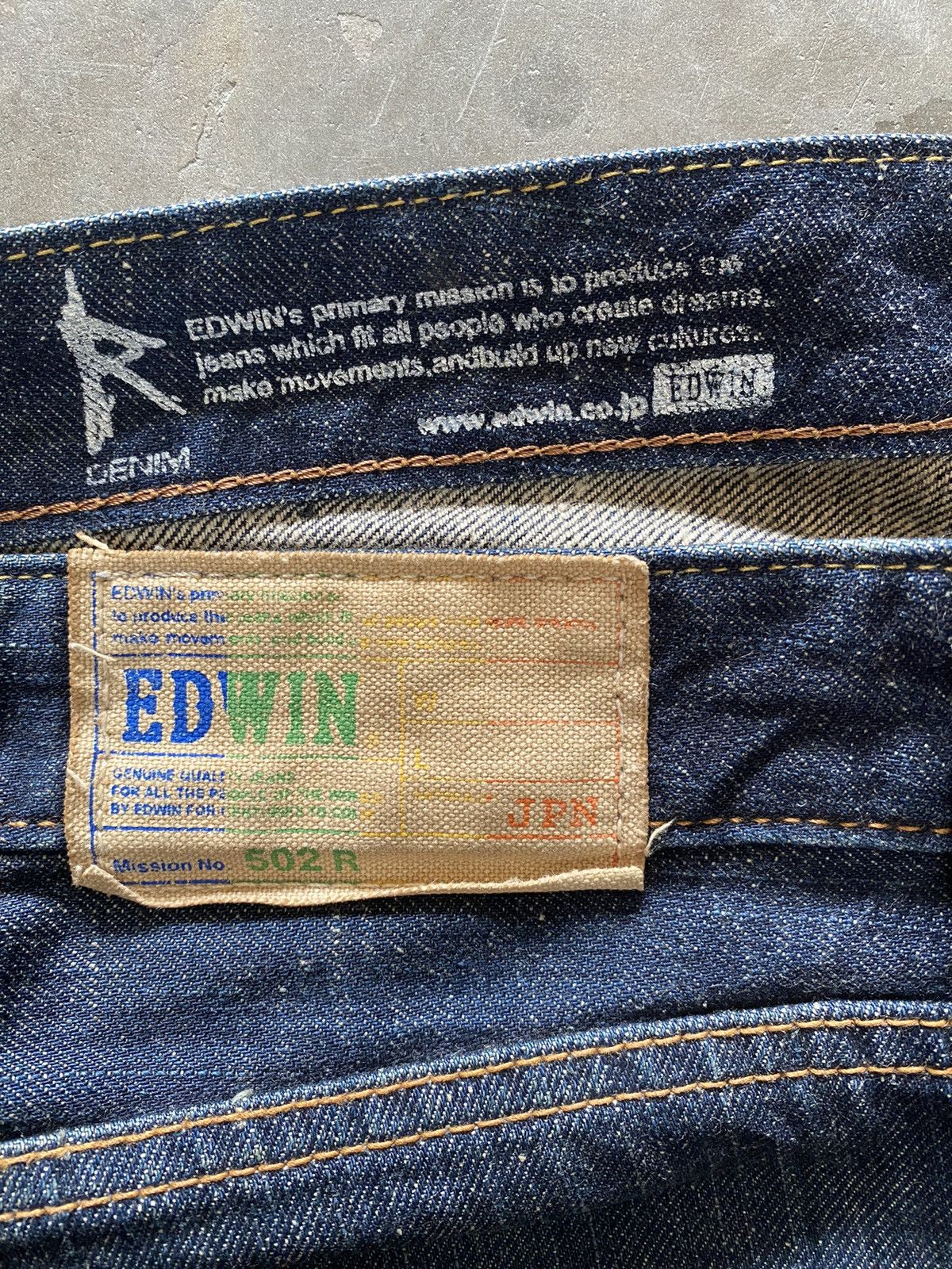 Edwin × Hysteric Glamour × Tornado Mart Vintage Jeans Japanese Edwin 502 Mud Rusty Distressed Size US 32 / EU 48 - 15 Thumbnail