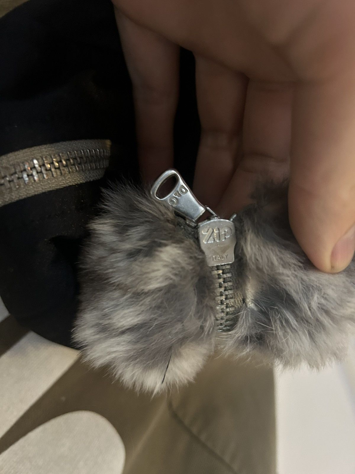 Dolce & Gabbana AW2003 Fur Hood Parka with Hip-Hop Graphic Size US L / EU 52-54 / 3 - 11 Thumbnail