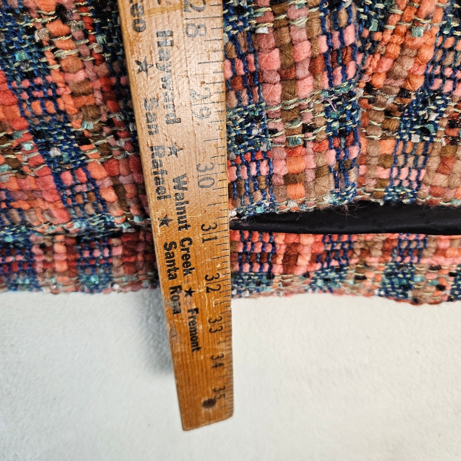 Scotch & Soda SCOTCH & SODA WOMEN'S XL WOOL-BLEND TWEED SHIRT JACKET Size XL / US 12-14 / IT 48-50 - 4 Thumbnail