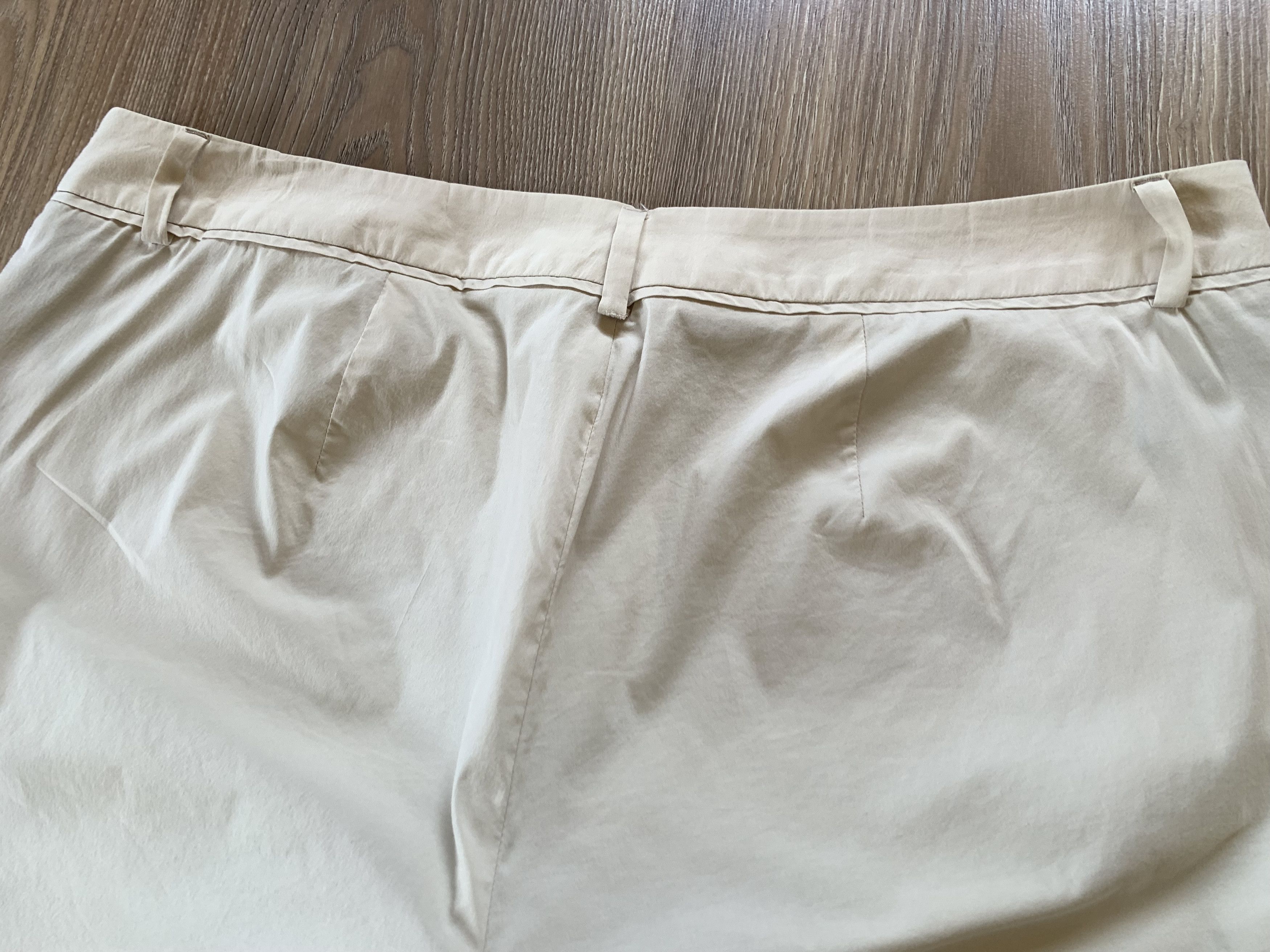 Luisa Cerano Luisa Cerano Ultra Light Beige Trousers Pants Size 34" / US 12 / IT 48 - 6 Thumbnail