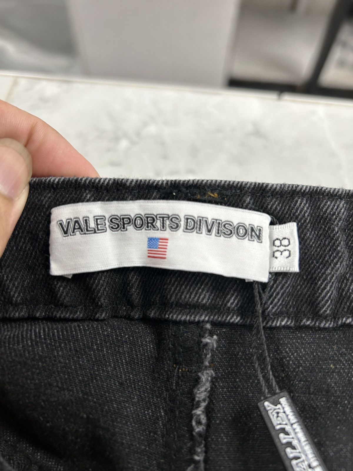 Vale Vale Tsunami Crystal Denim Black Size US 38 / EU 54 - 3 Thumbnail