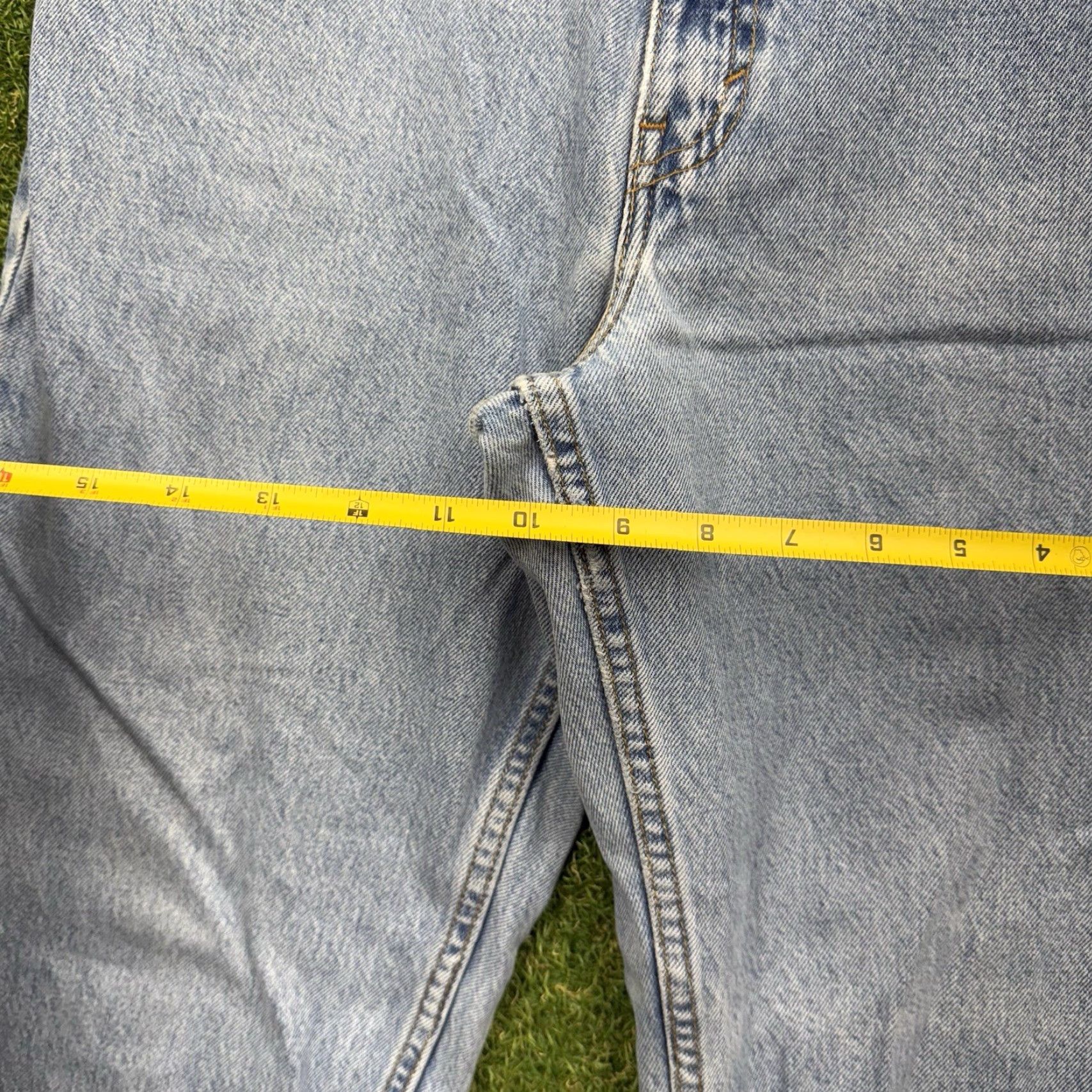 Levi's VINTAGE Levi's 550 Jeans Womens 10 Light Wash Tapered Blue 90s USA Size 32" / US 10 / IT 46 - 4 Thumbnail