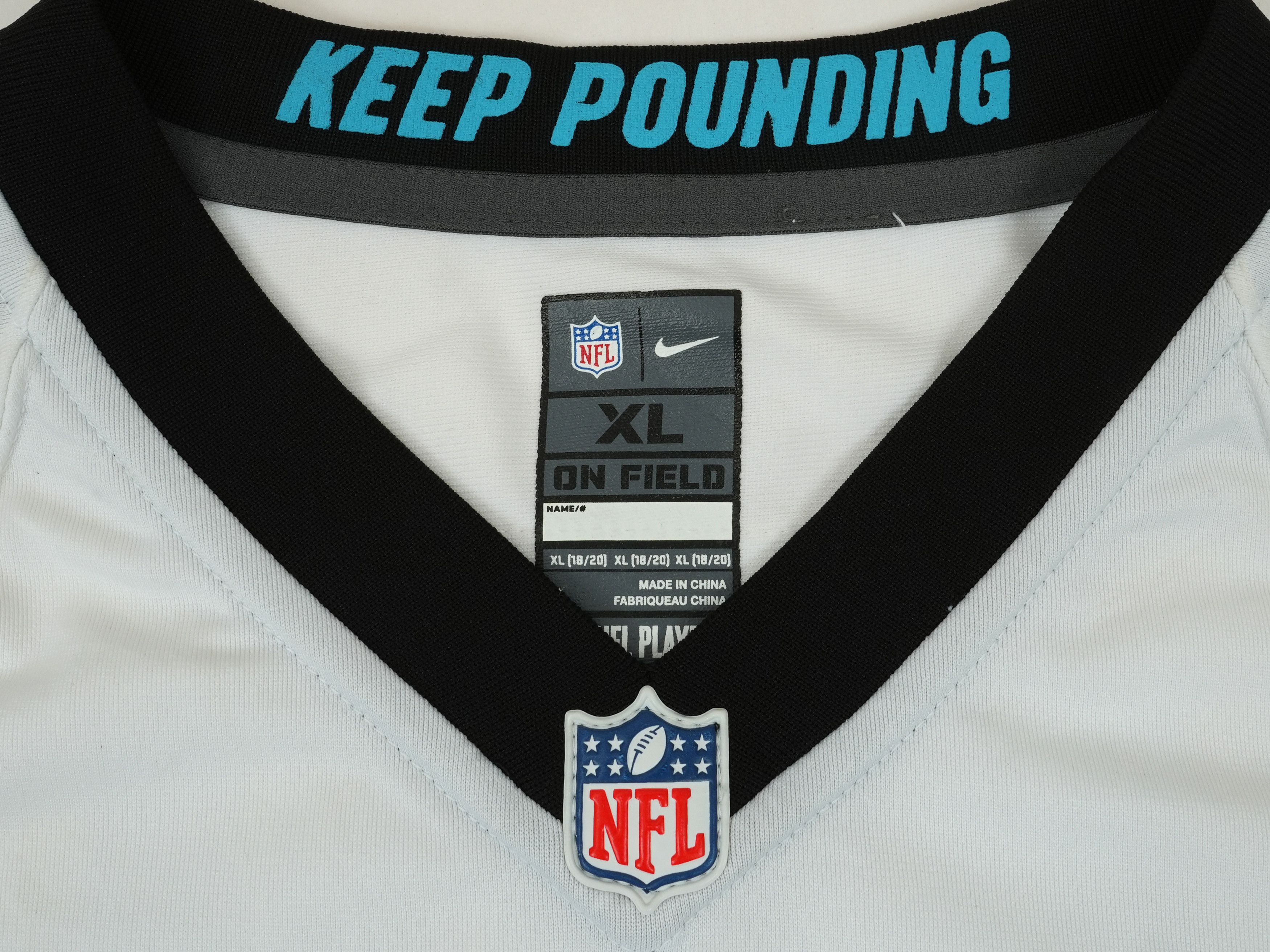 NFL Jersey Nike NFL Newton Carolina Panthers XL Black Blue Size US XL / EU 56 / 4 - 4 Thumbnail