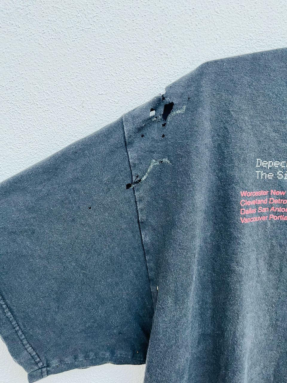 Band Tees × Vintage Vintage 90s Depeche Mode The Single Tour 86-98 Shirt Size US XL / EU 56 / 4 - 16 Thumbnail