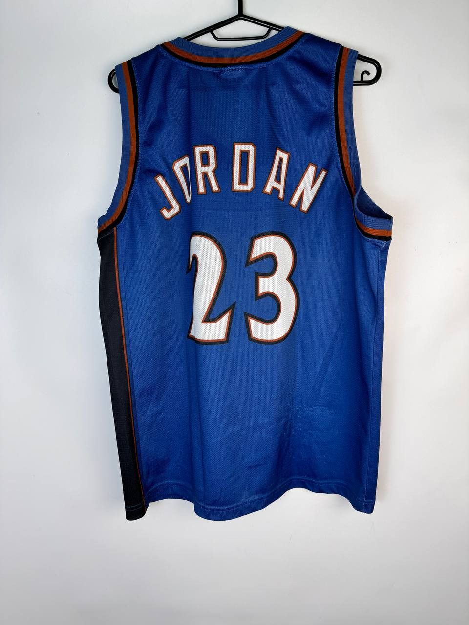 NBA × Vintage MICHAEL JORDAN WASHINGTON WIZARDS JERSEY CHAMPION MENS Size US L / EU 52-54 / 3 - 6 Thumbnail