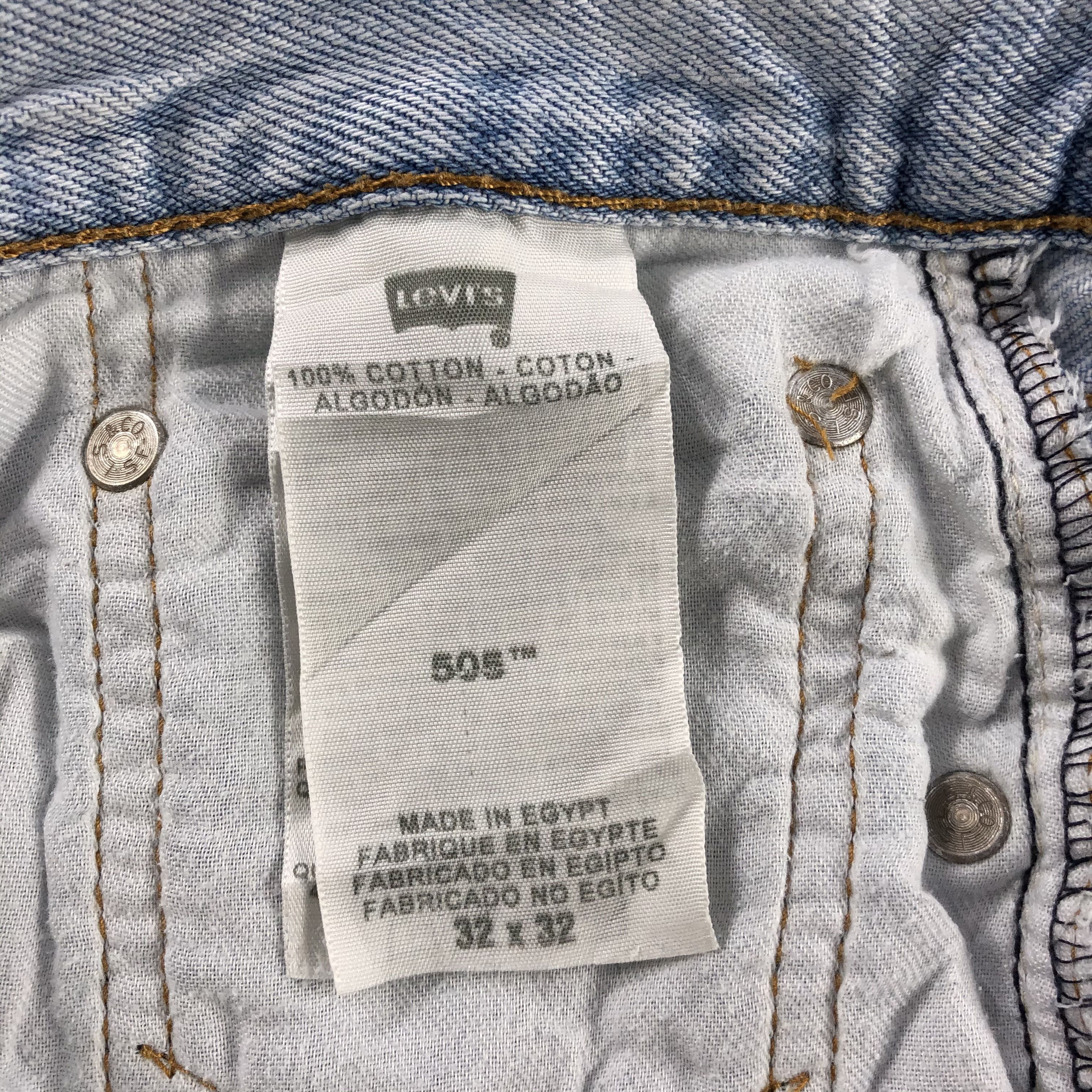 Levi's × Vintage Vintage Light Wash Levis 505 Jeans-JM3173 Size US 31 - 15 Thumbnail