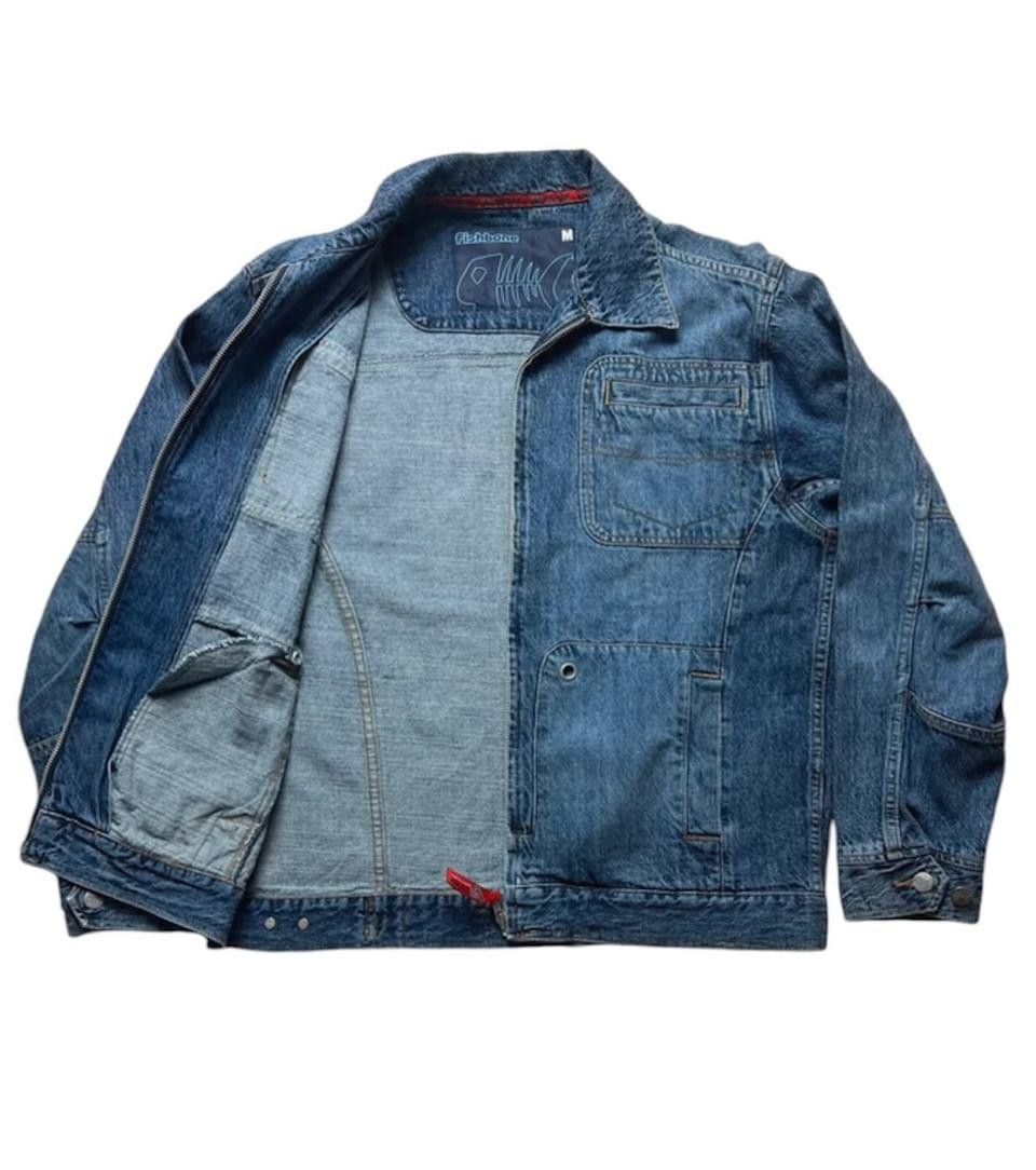 Other Fishbone denim jacket Y2k 💥🔥 Size US M / EU 48-50 / 2 - 8 Thumbnail
