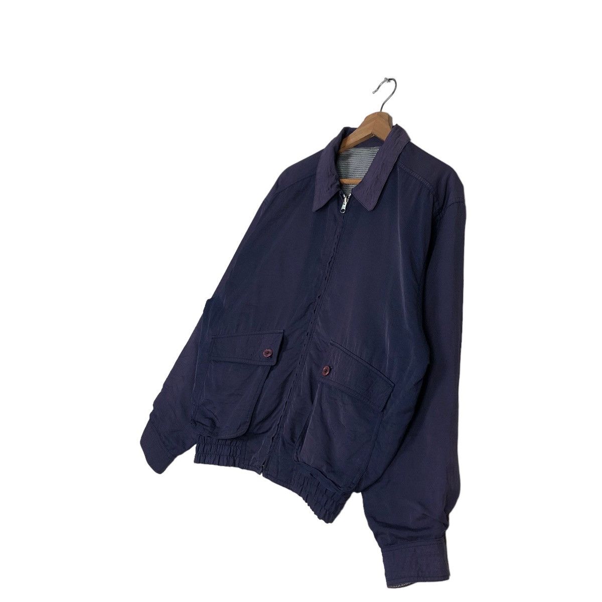 Japanese Brand 🔥Vtg Reversible Bomber Jacket Lautreamont Issey Miyake Size US M / EU 48-50 / 2 - 3 Thumbnail