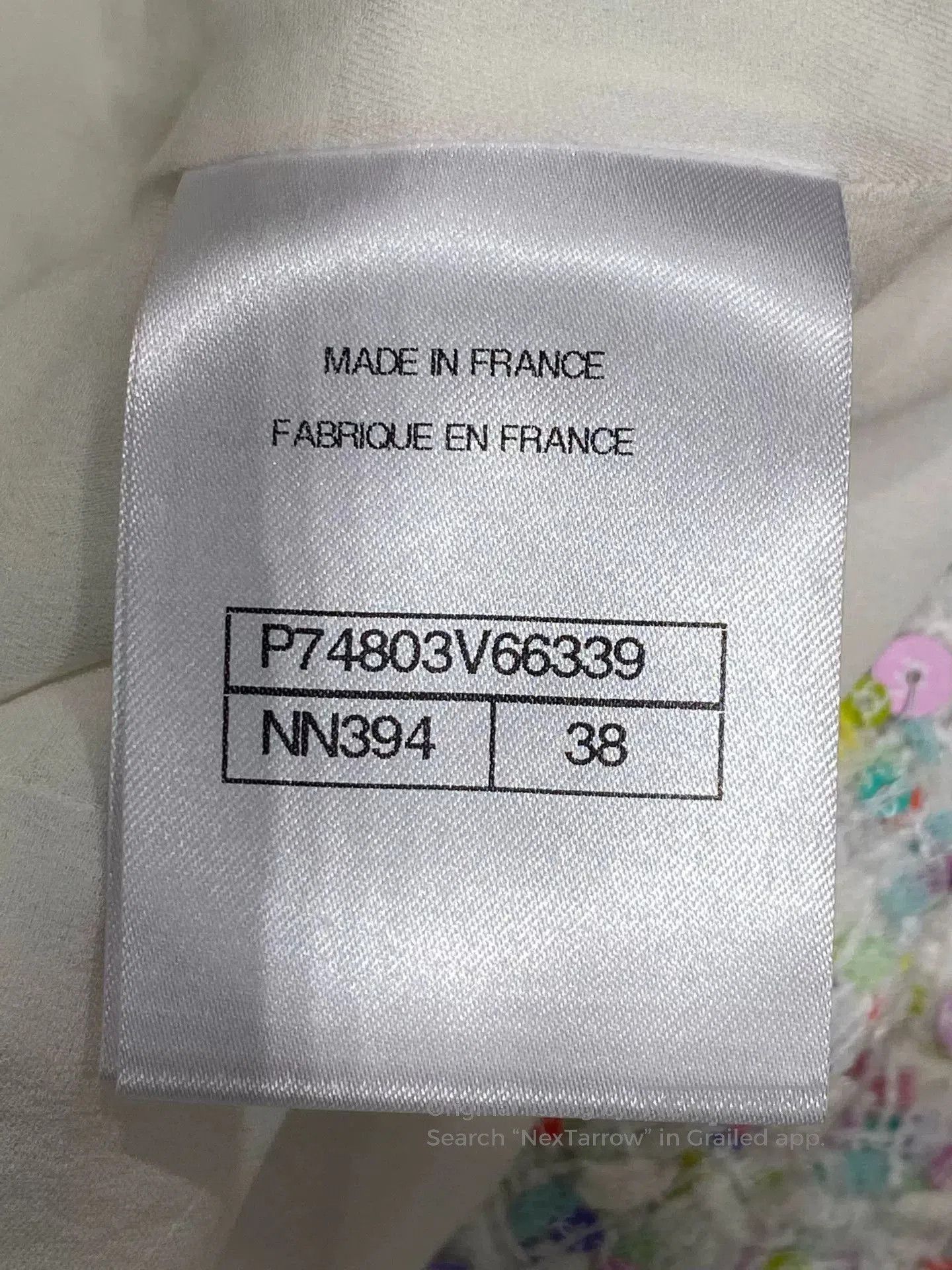 Chanel Chanel 2023 White Tweed Jacket FR38. Size US S / EU 44-46 / 1 - 5 Thumbnail