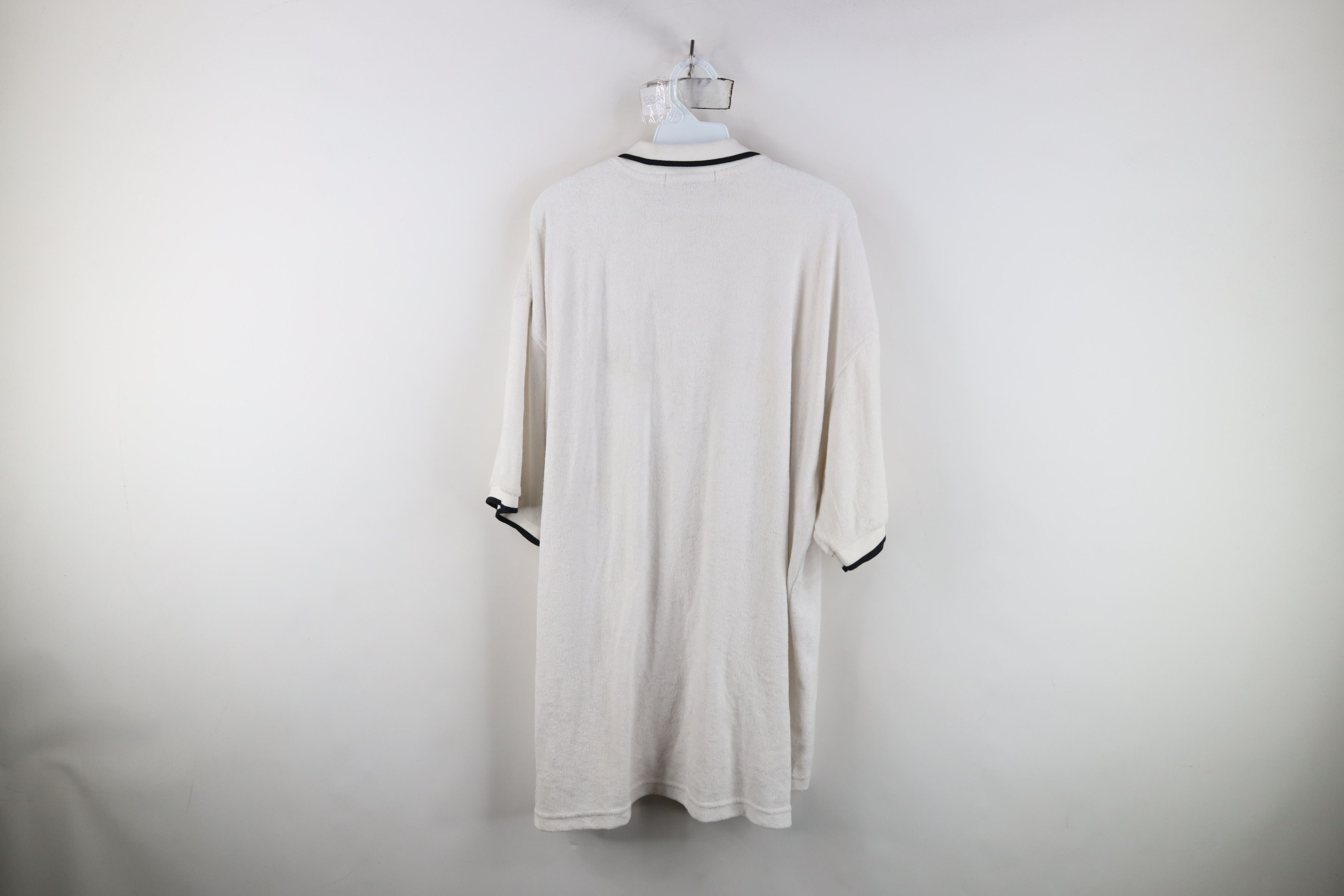 Vintage Deadstock Vintage 90s Y2K Streetwear Fit Golf Polo White Size US XL / EU 56 / 4 - 13 Thumbnail