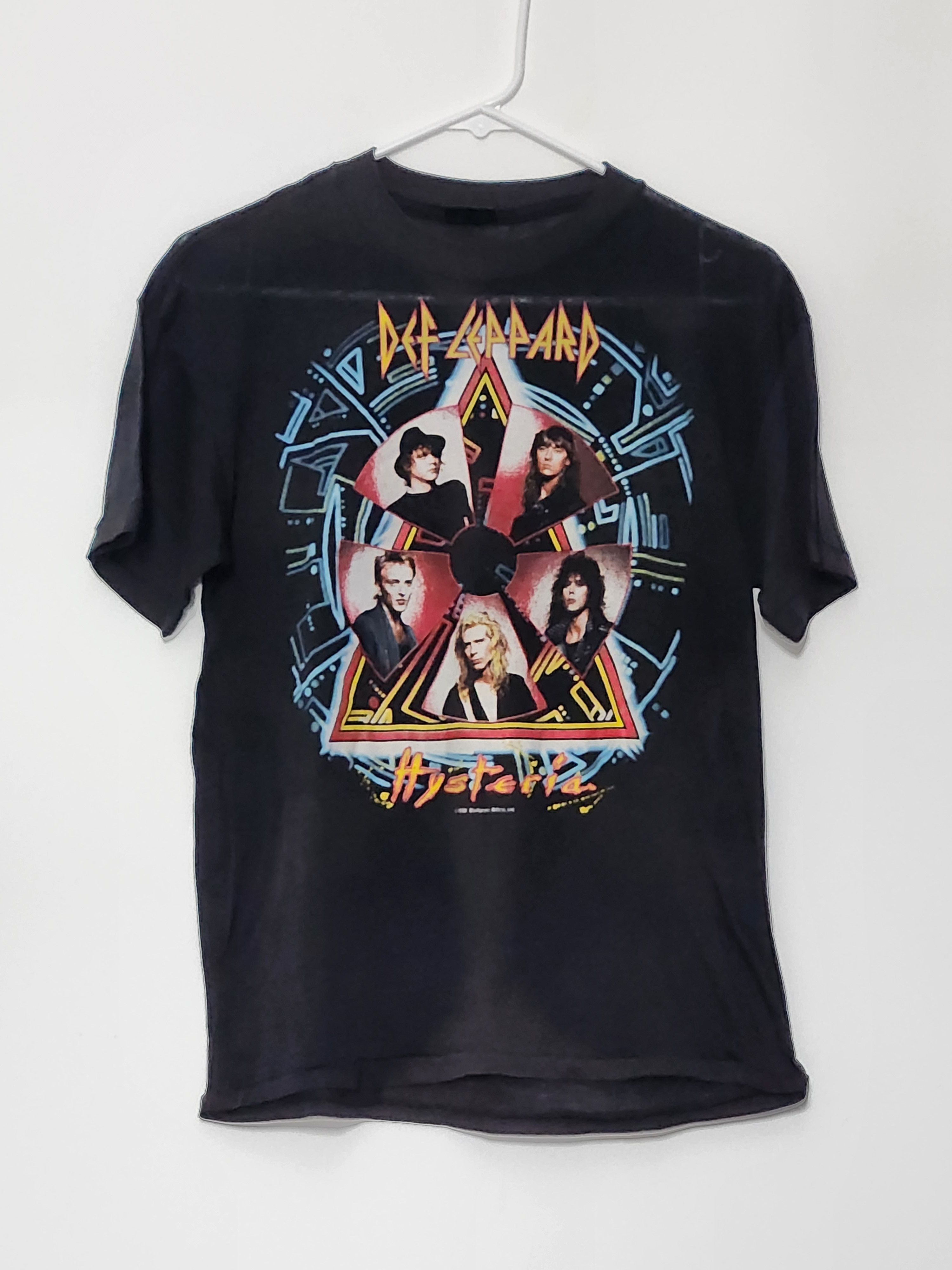 Vintage 1988 Def Leppard Hysteria Tour T-Shirt Made in USA