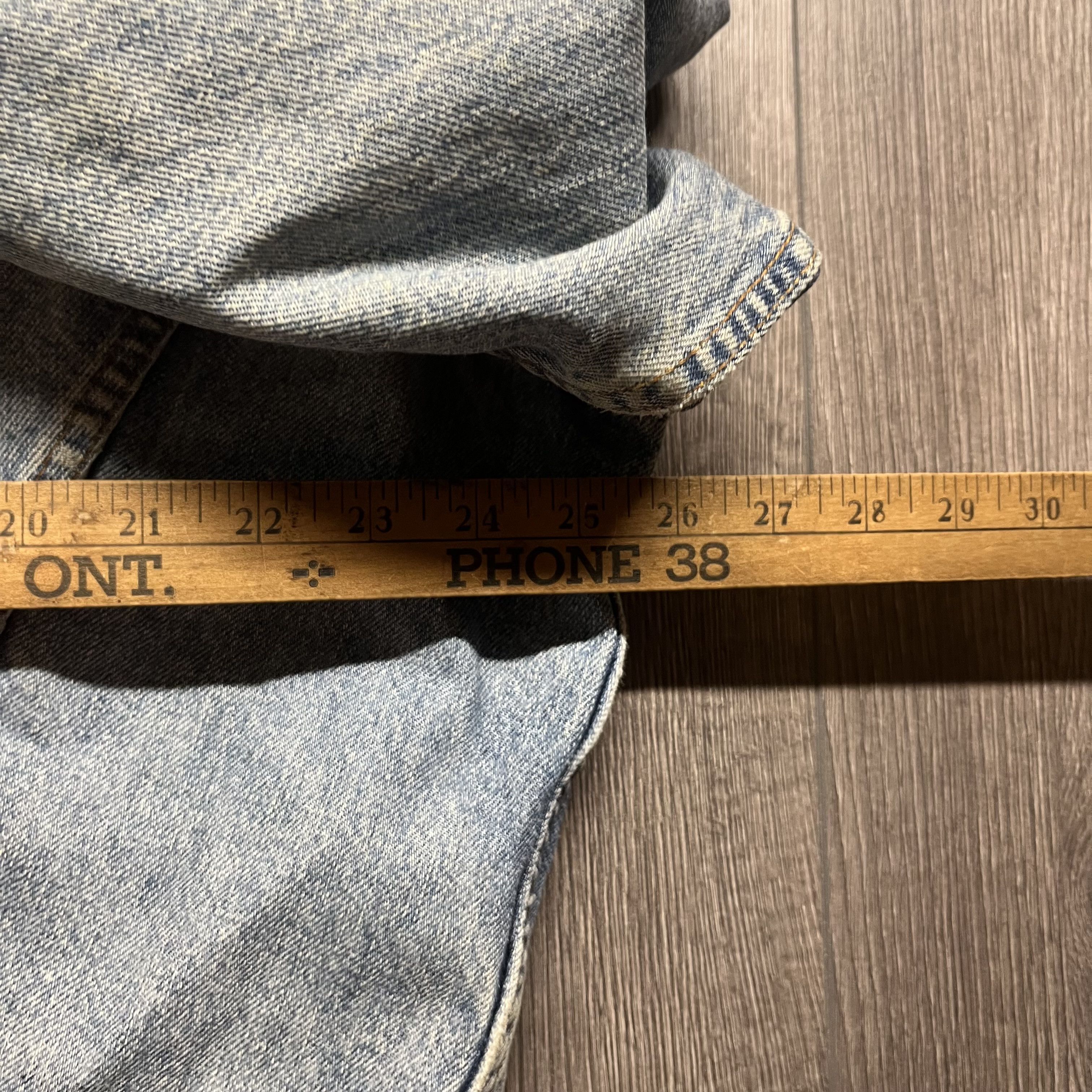 Levi's × Vintage Vintage Levis Strauss 1990s Denim Trucker Jacket XL Size US XL / EU 56 / 4 - 15 Thumbnail