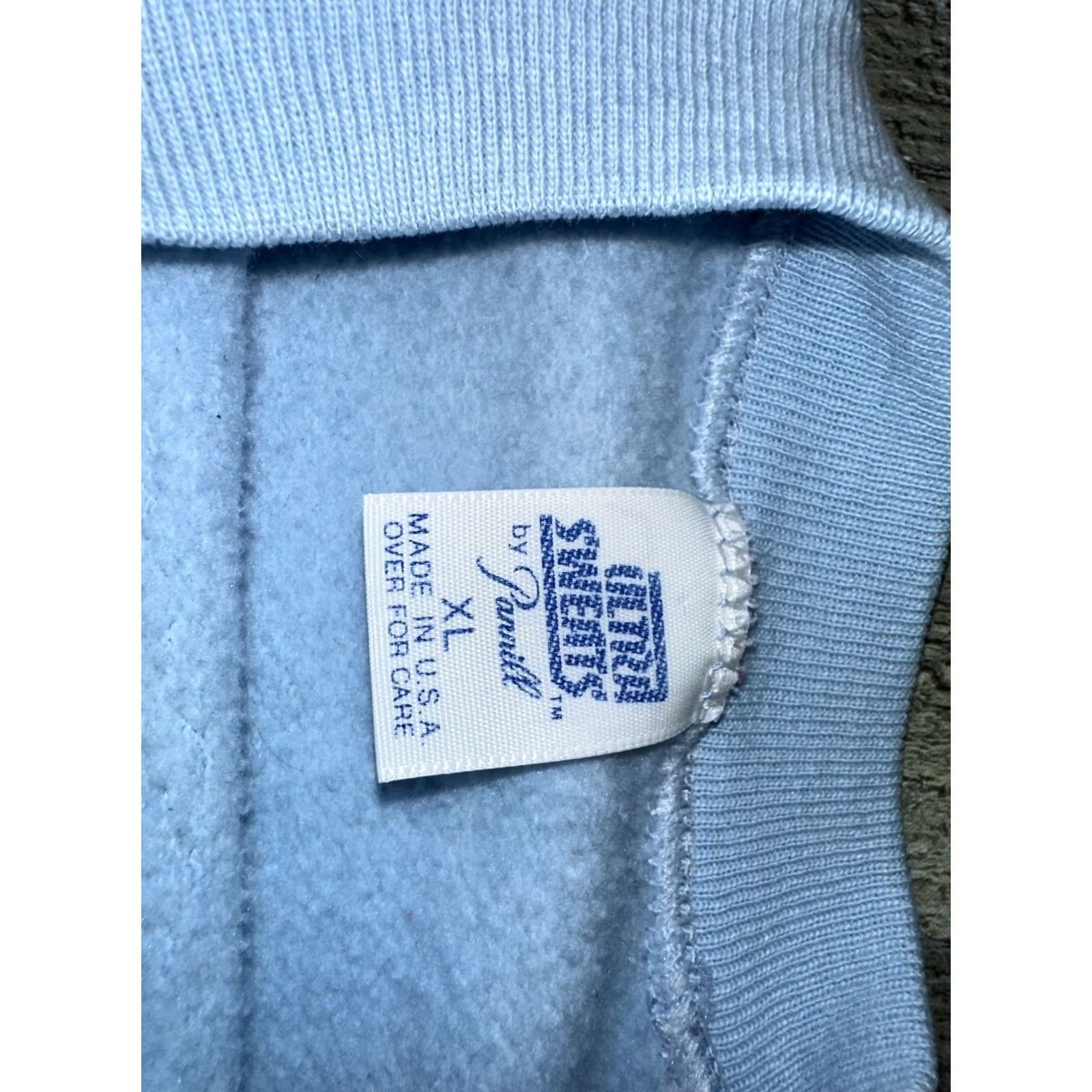 Vintage VINTAGE American Blue XL Crew Neck Sweatshirt Women Pullover USA Style Ultra Sweats Parrill Size XL / US 12-14 / IT 48-50 - 3 Thumbnail