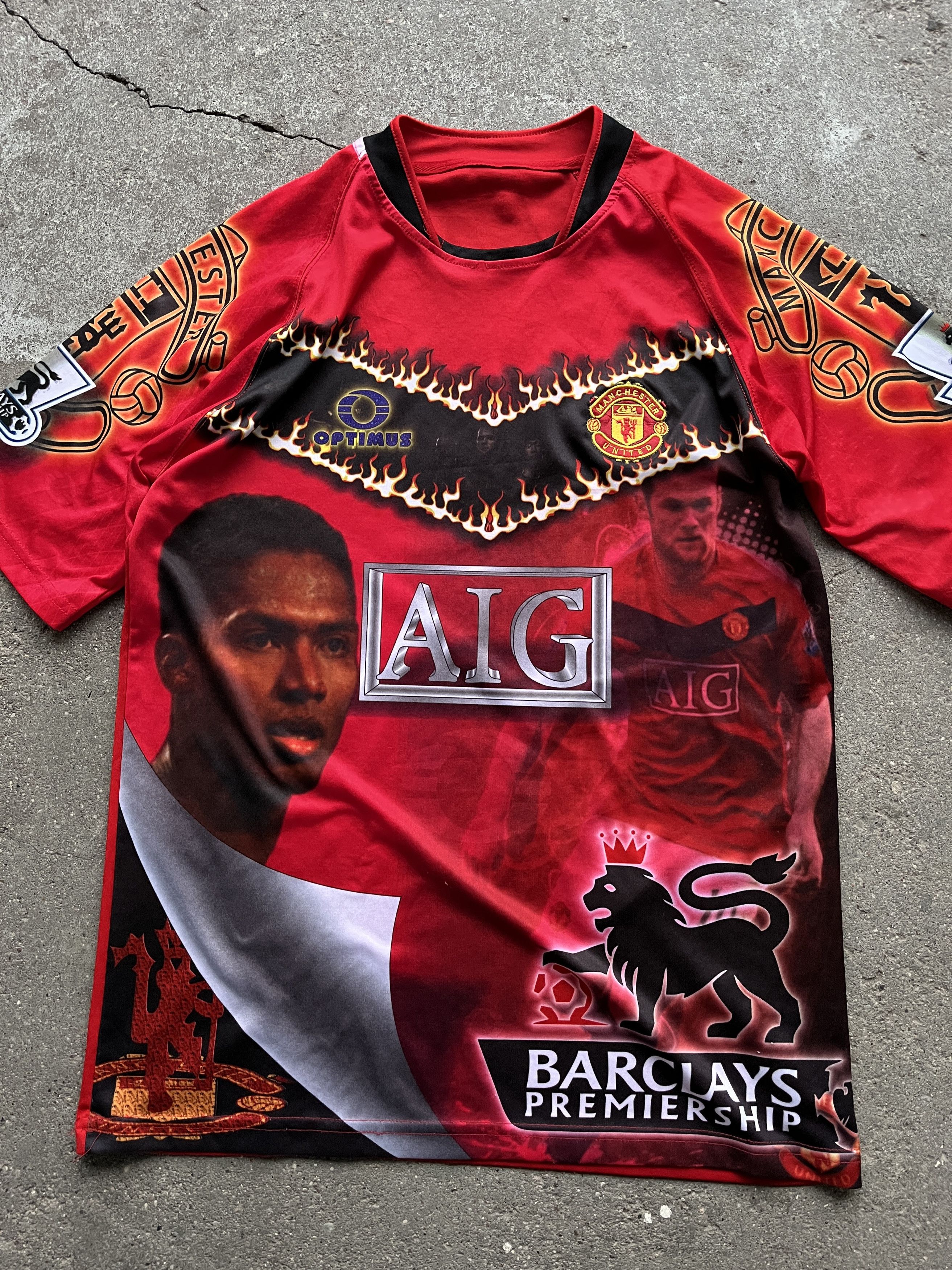 Other Manchester United 2010 Champions League custom jersey tee Size US M / EU 48-50 / 2 - 2 Thumbnail