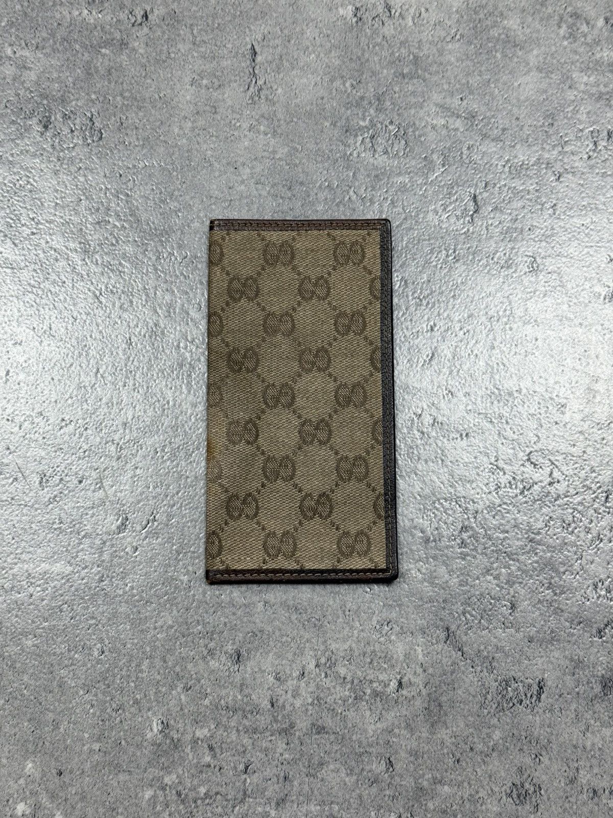 Gucci Vjntage Gucci Wallet 80s Retro Monogram Style Rare Size ONE SIZE - 1 Thumbnail