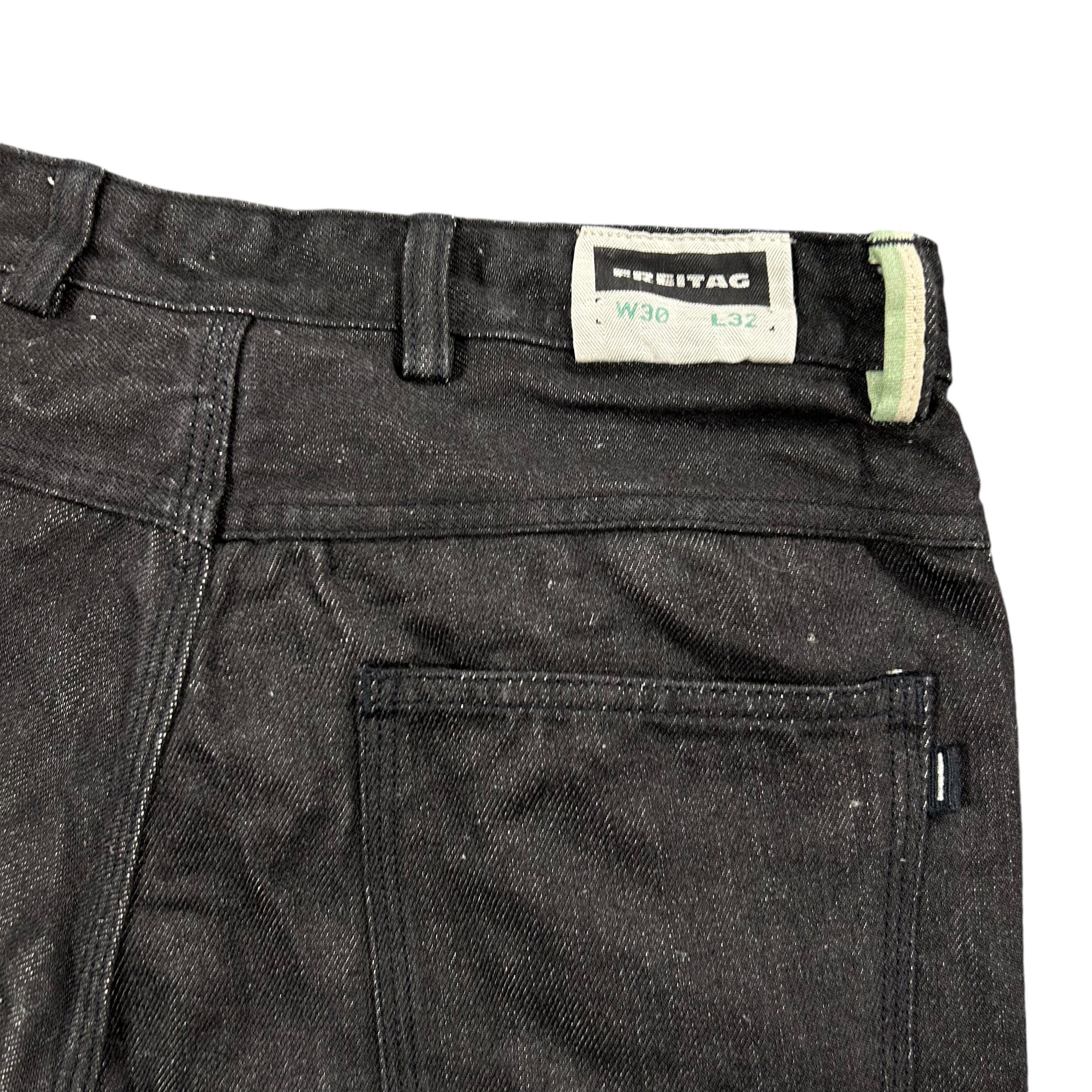 Freitag Freitag E500 Denim Linen Hemp Black Jeans W30L32 Size US 30 / EU 46 - 5 Thumbnail