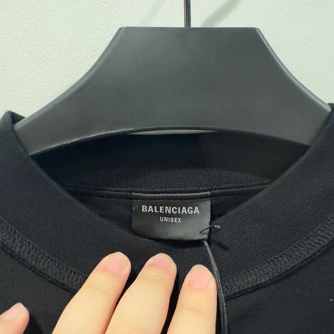 Balenciaga Balenciaga 23 New Embroidery Mirror Logo Short Sleeve K28 Size US M / EU 48-50 / 2 - 4 Thumbnail