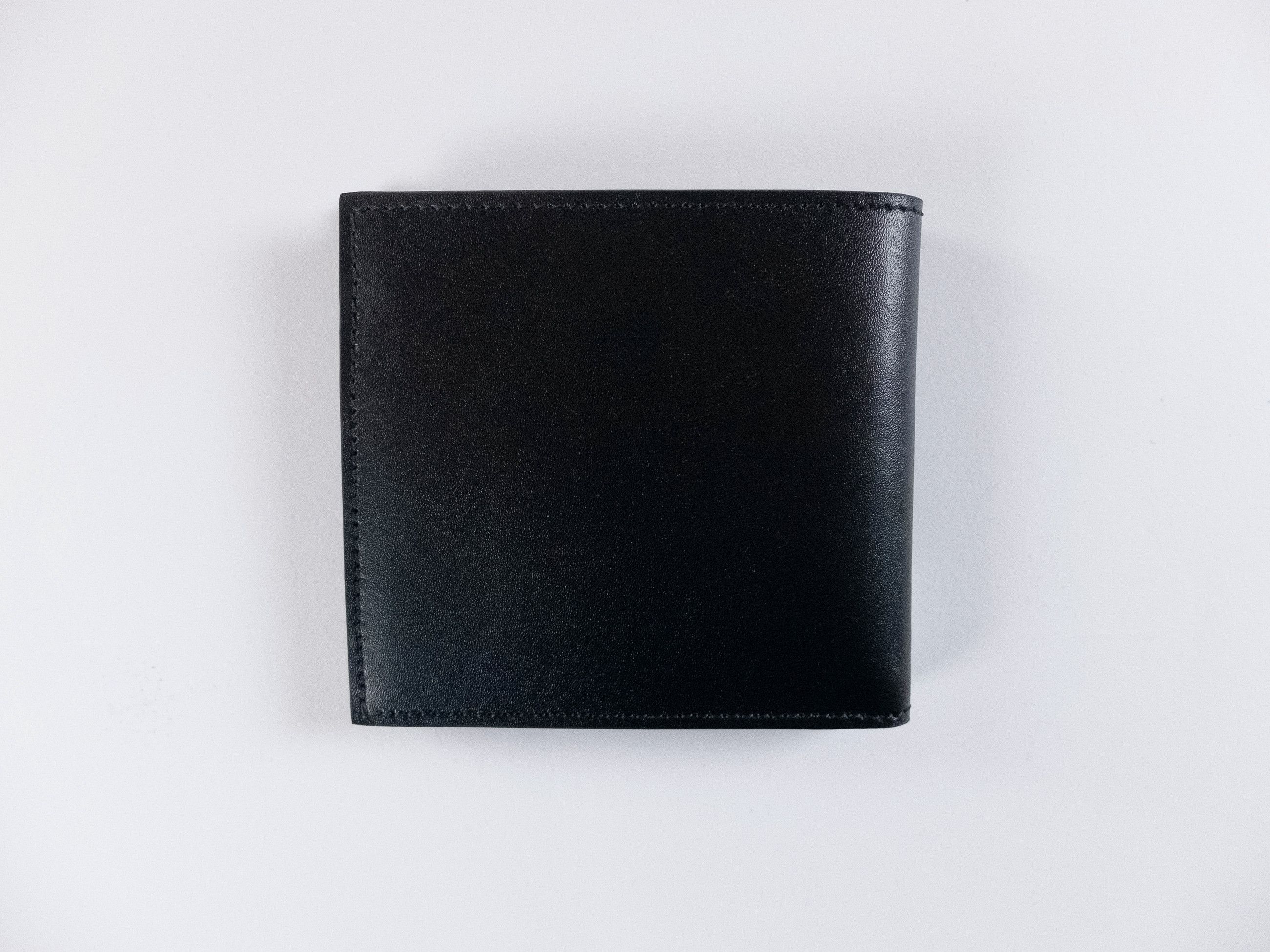 Alexander McQueen ALEXANDER MCQUEEN black graffiti logo leather bifold wallet Size ONE SIZE - 2 Thumbnail
