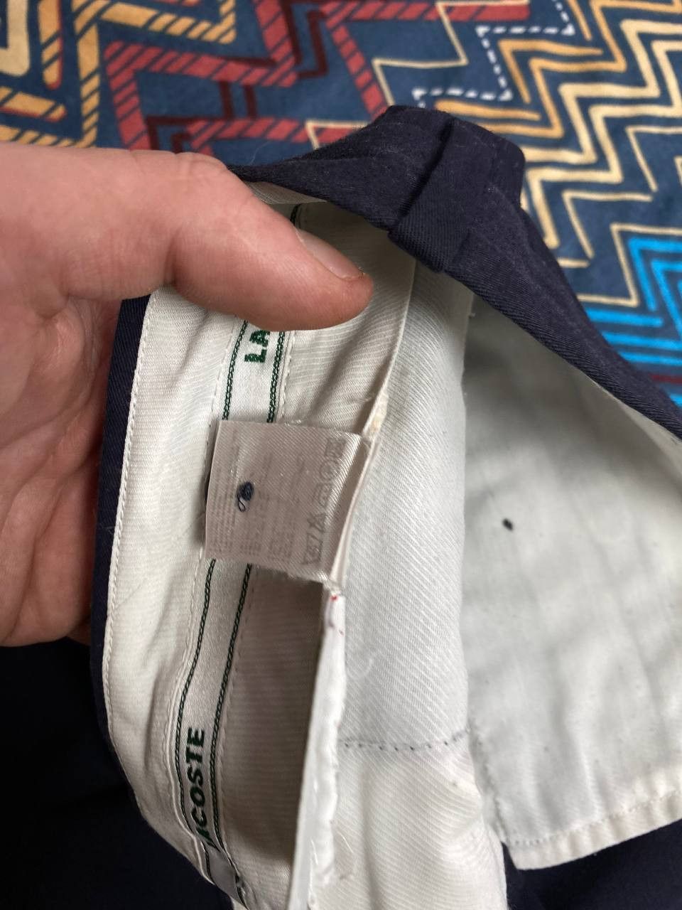 Lacoste × Vintage Lacoste vintage men’s chino dress pants trousers Size US 38 / EU 54 - 3 Thumbnail