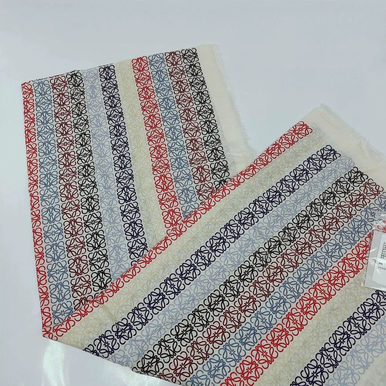 Loewe LOEWE size 70*200cm Scarf, made of mulberry silk Size ONE SIZE - 5 Thumbnail