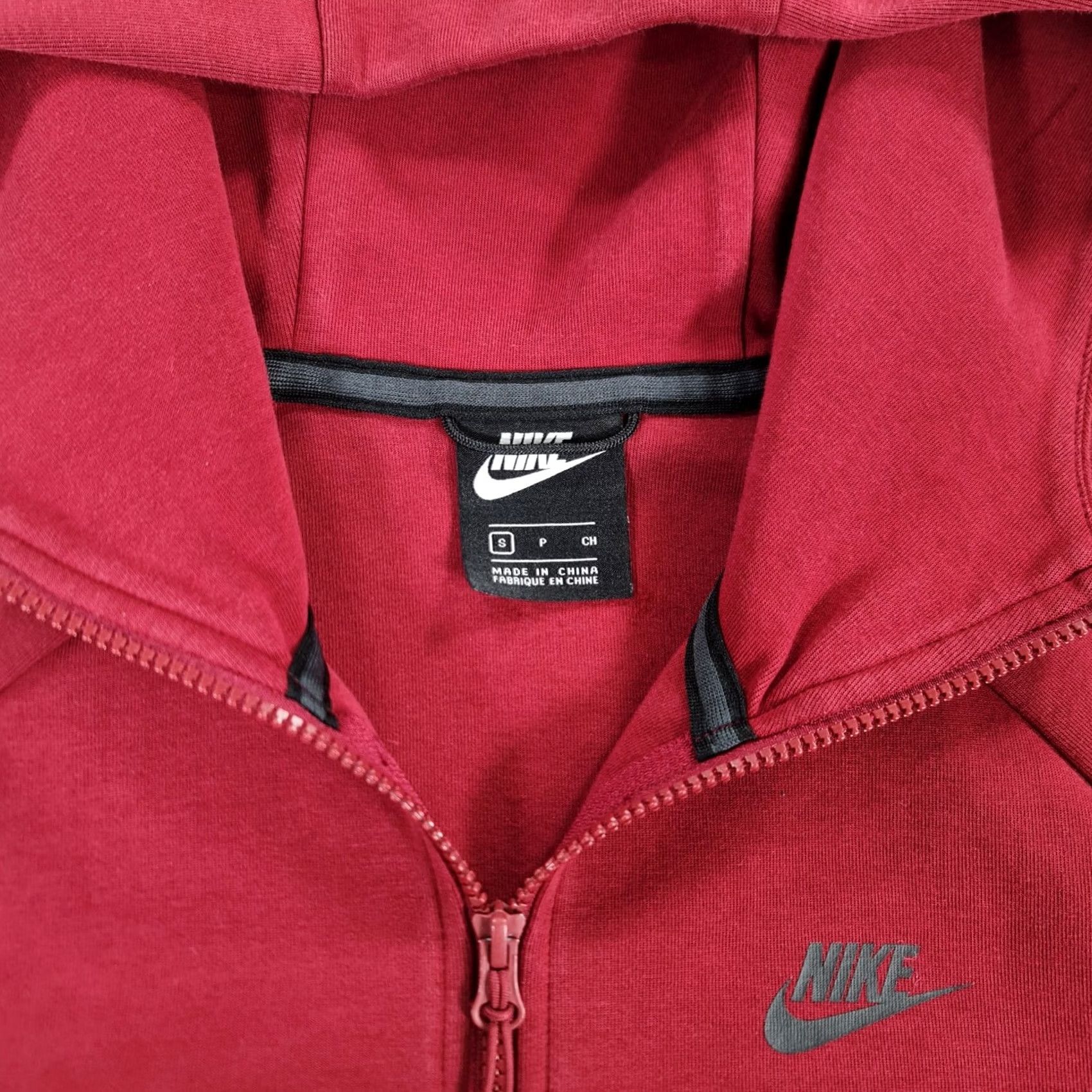 Nike Nike Mens Tracksuit Set Hoodie Jogger Red Small XS 2 Piece with Pockets Tech Fleece Casual Activewear Sports Man Mens Size US XS / EU 42 / 0 - 3 Thumbnail