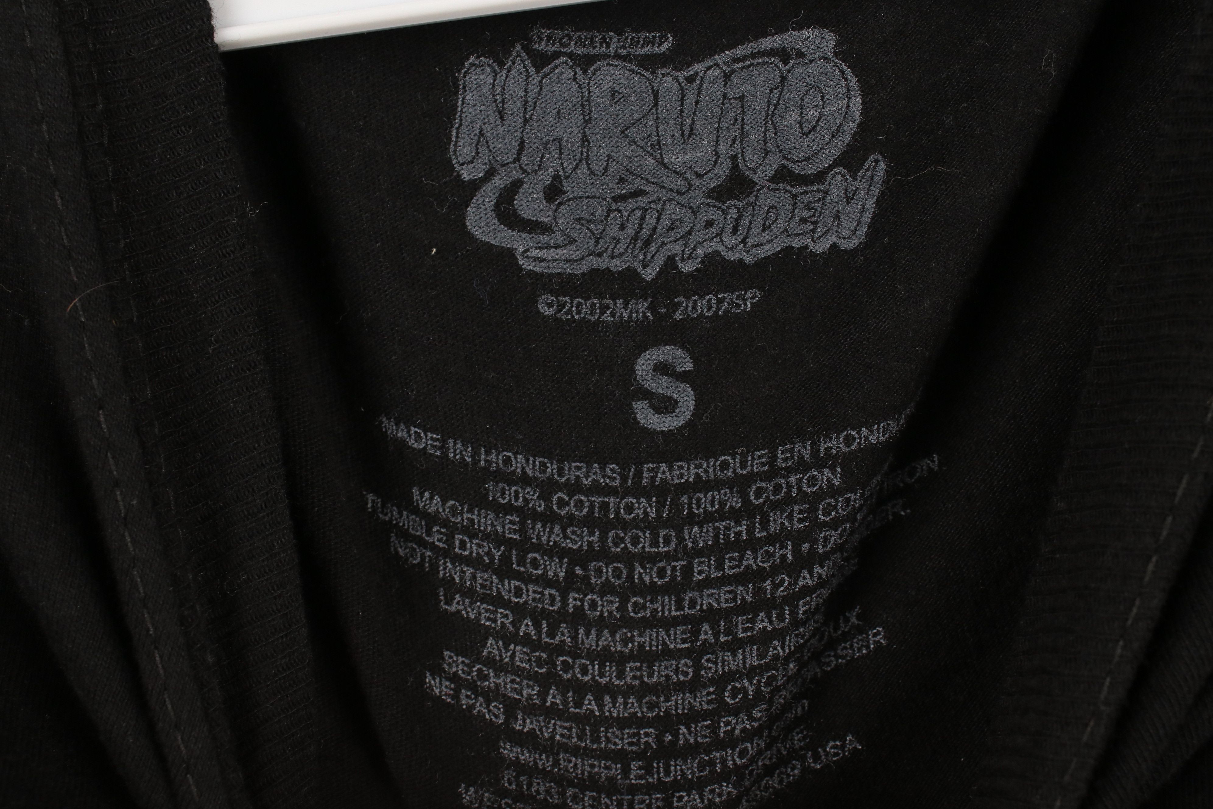 Vintage Vintage Y2K 2007 Shonen Jump Naruto Shippuden T-Shirt Size US S / EU 44-46 / 1 - 7 Thumbnail