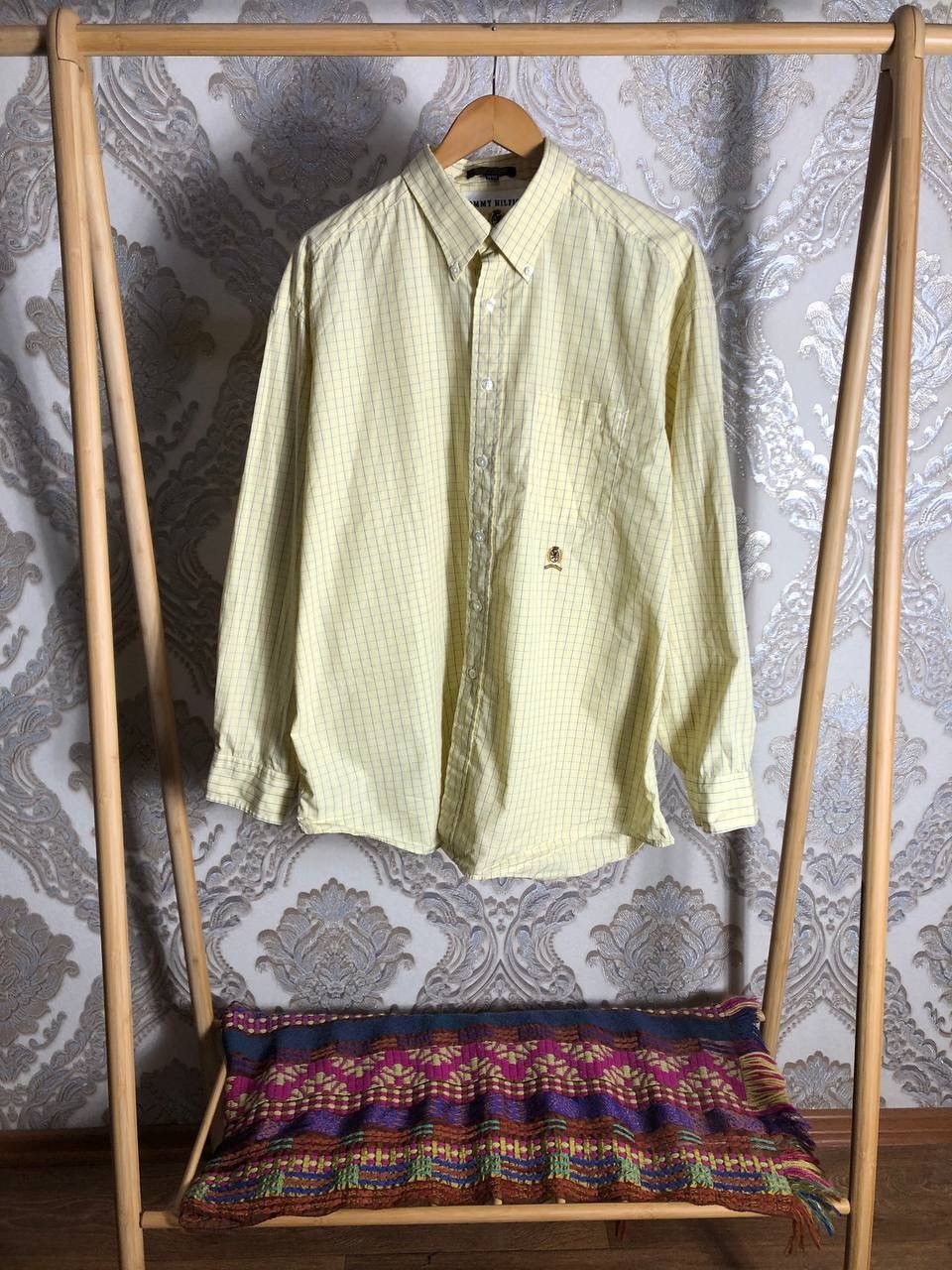 Tommy Hilfiger VINTAGE TOMMY HILFIGER JEANS RETRO DESIGNER CASUAL Y2K 90s Size US XL / EU 56 / 4 - 1 Thumbnail