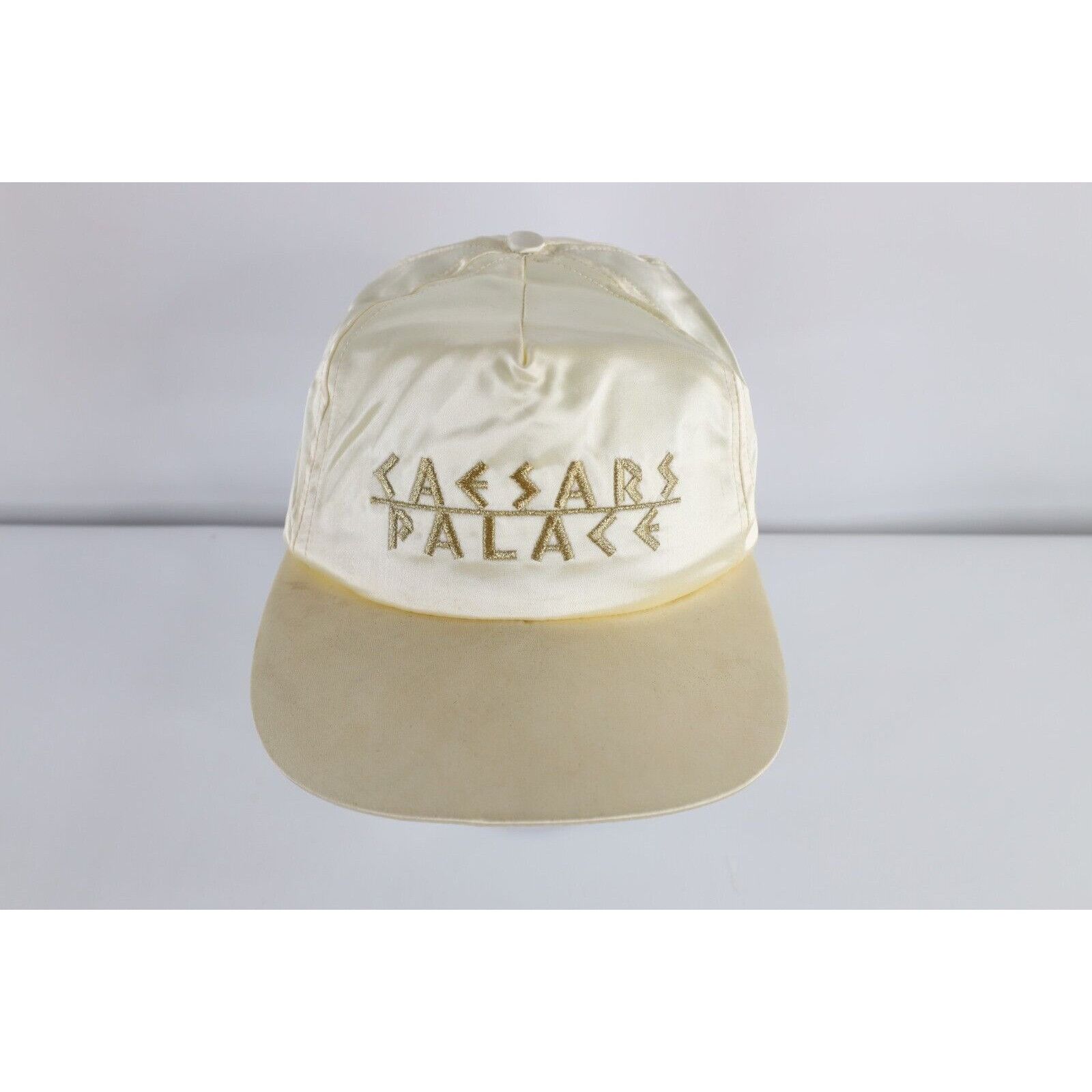Vintage Vintage 90s Spell Out Caesars Palace Casino Satin Hat Size ONE SIZE - 2 Thumbnail