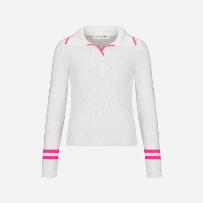o1bcso1str0224 Sweater in White