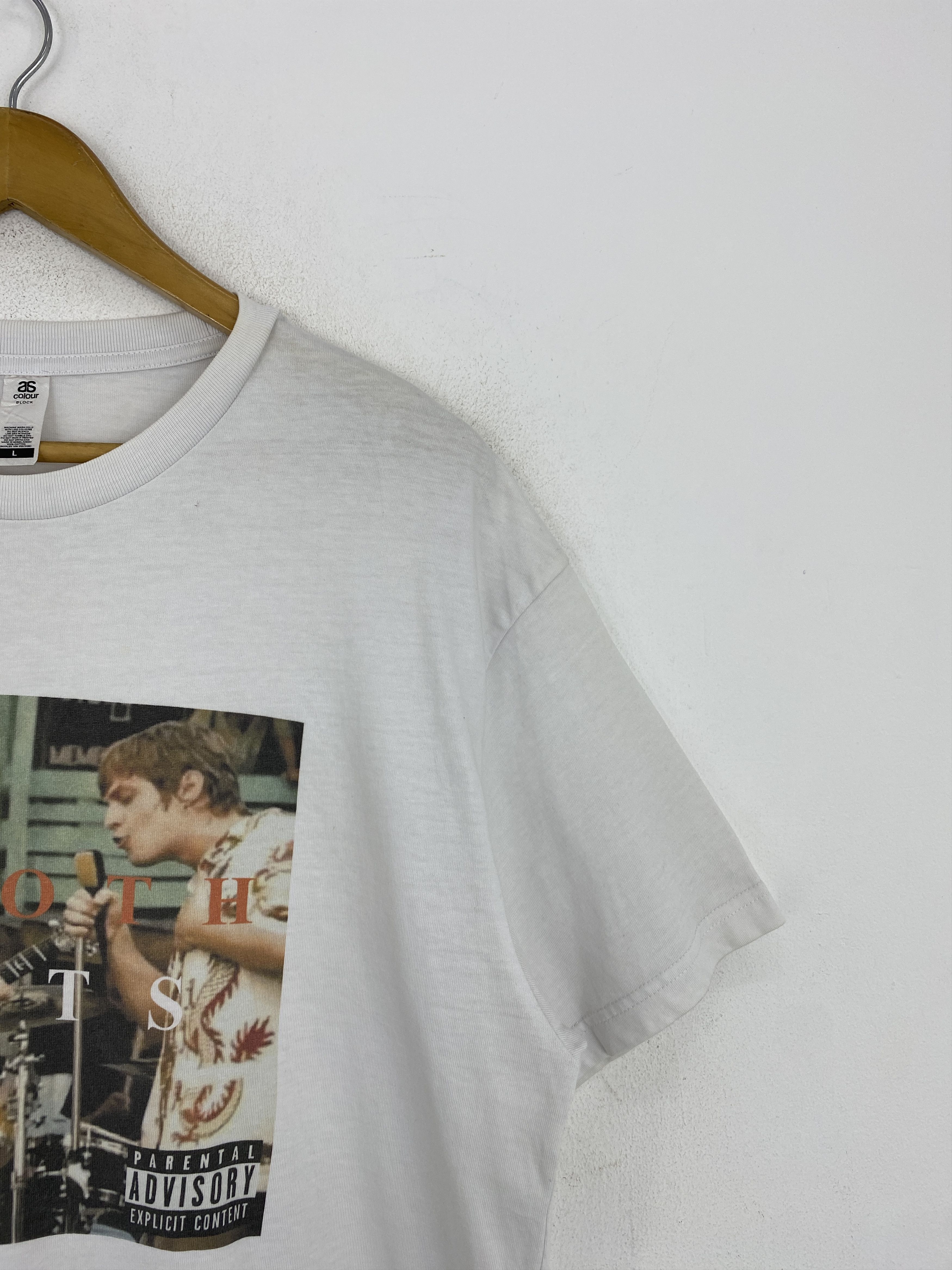 Band Tees × Rockstar Games × Vintage Vintage Carlos Santana American Guitarist T-Shirt TA0575 Size US L / EU 52-54 / 3 - 9 Thumbnail