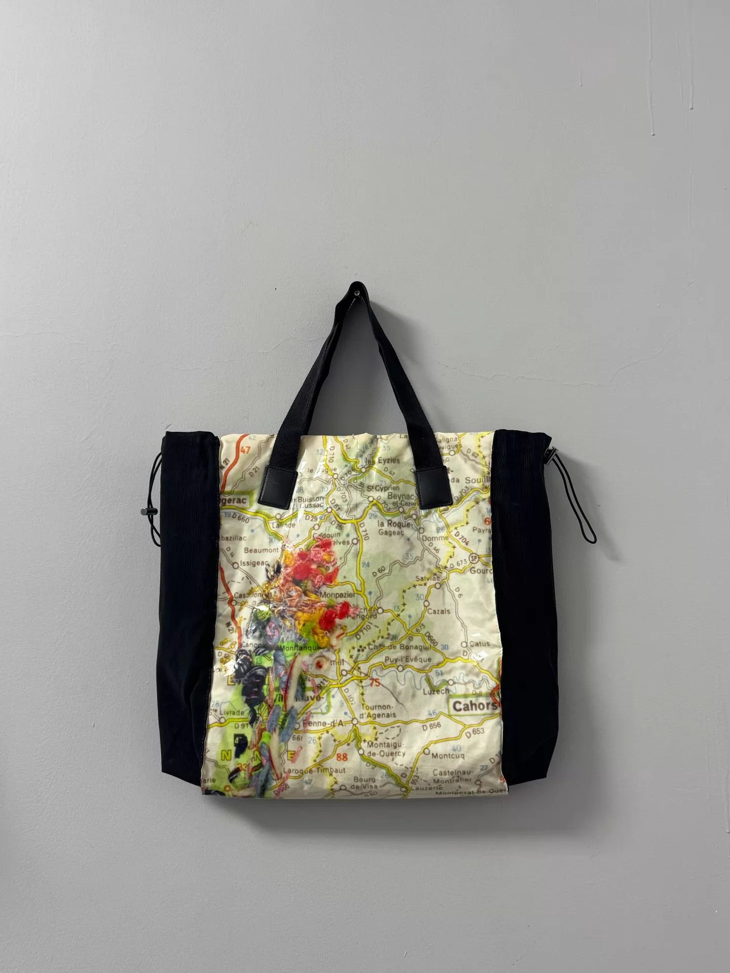 Issey Miyake Issey Miyake PP Line Map Tote Bag Deadly Rare 9.7/10 Size ONE SIZE - 5 Thumbnail