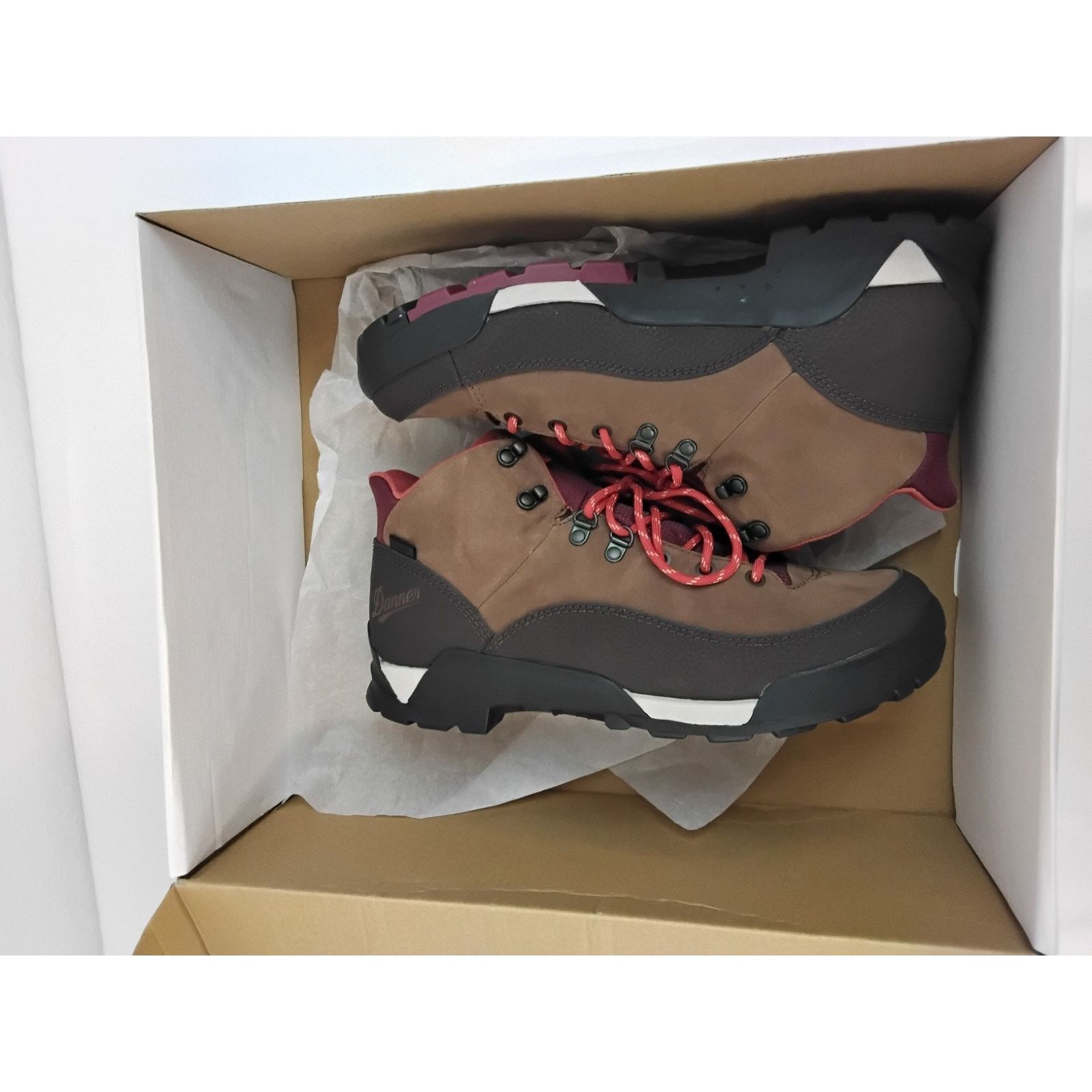 Danner Danner Panorama Mid 6" Hiking Boots Men's 10D Brown/Red NIB Size US 10 / EU 43 - 4 Thumbnail