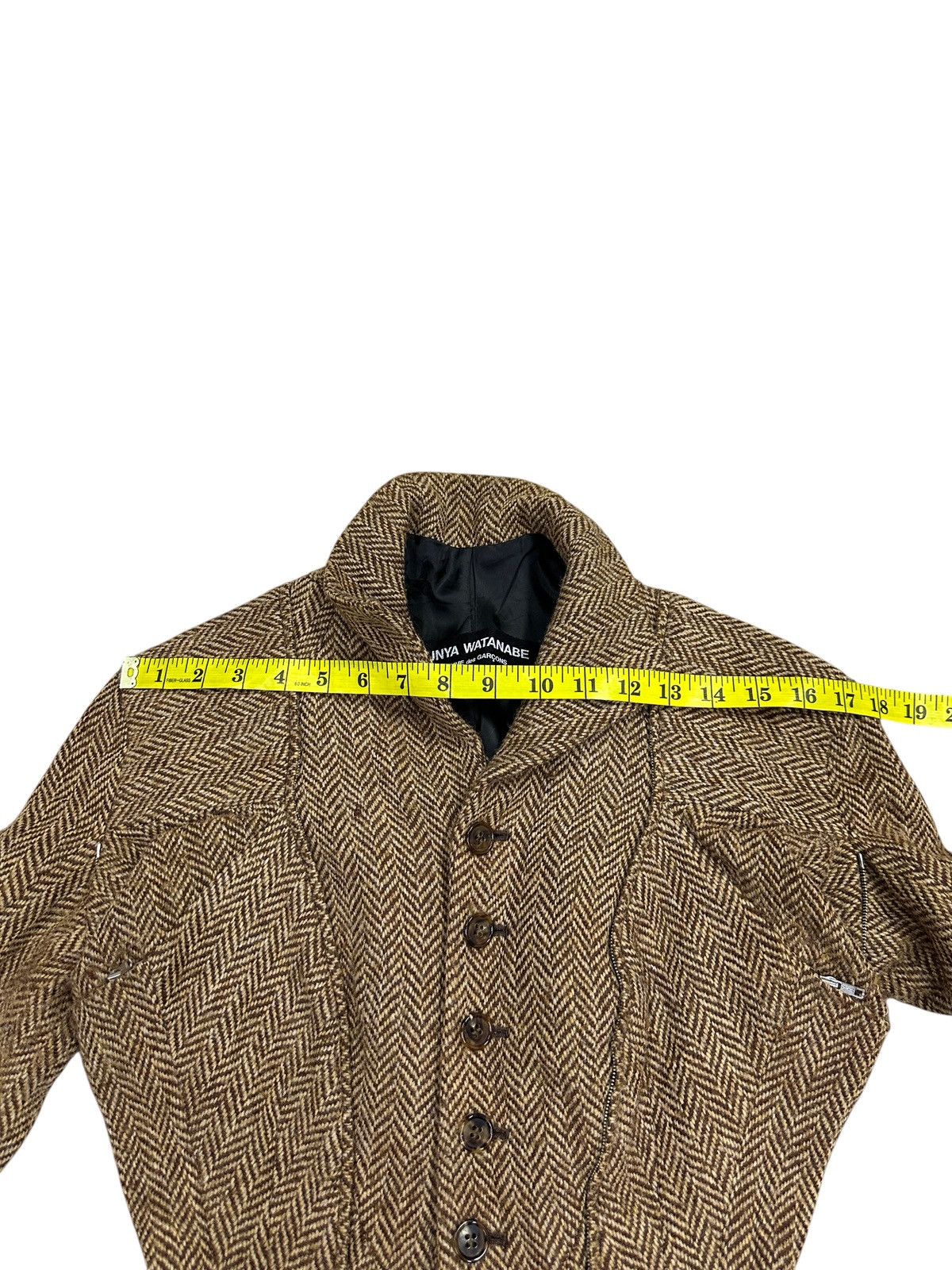 Junya Watanabe 🔥rare junya watanabe 1999 runway vintage tweed jacket Size S / US 4 / IT 40 - 19 Thumbnail