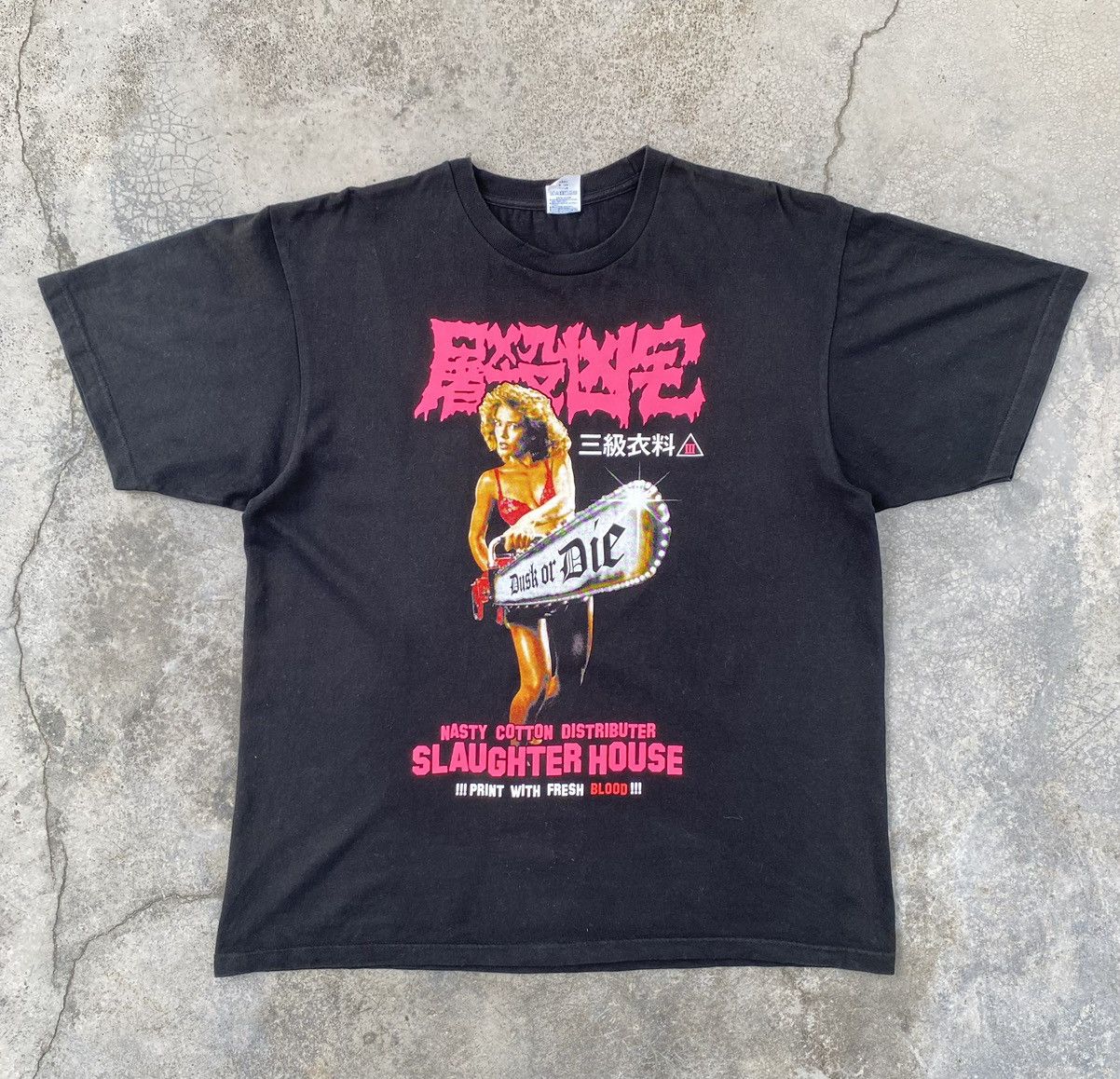 Vintage Rare🔥Vintage Slaughter House Tees Size US XL / EU 56 / 4 - 1 Thumbnail