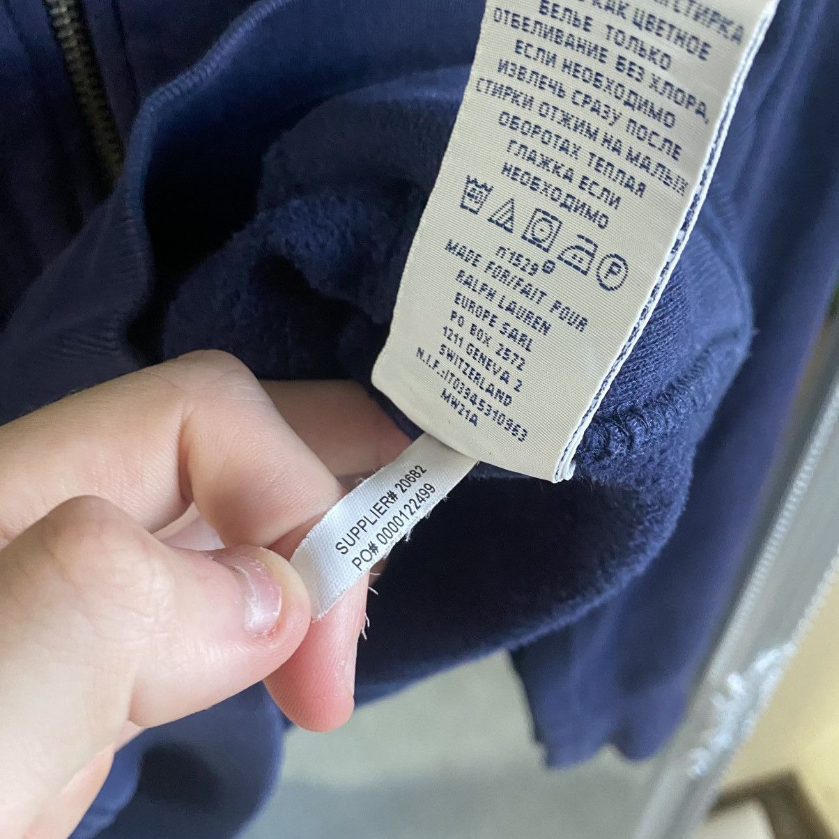 Polo Ralph Lauren Vintage Polo Ralph Lauren Zip Hoodie Y2K Size US S / EU 44-46 / 1 - 6 Thumbnail
