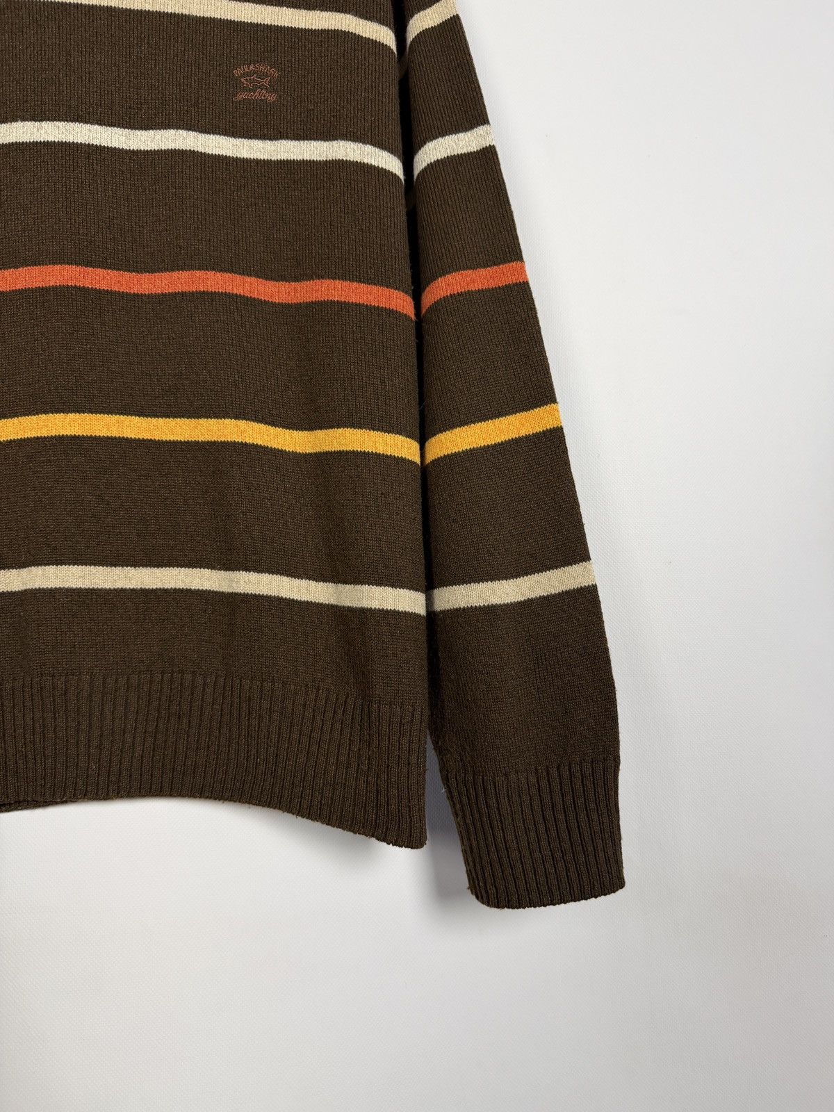 Paul & Shark Paul Shark Wool Sweater Striped Pullover Vintage Italy Sz L Size US L / EU 52-54 / 3 - 5 Thumbnail