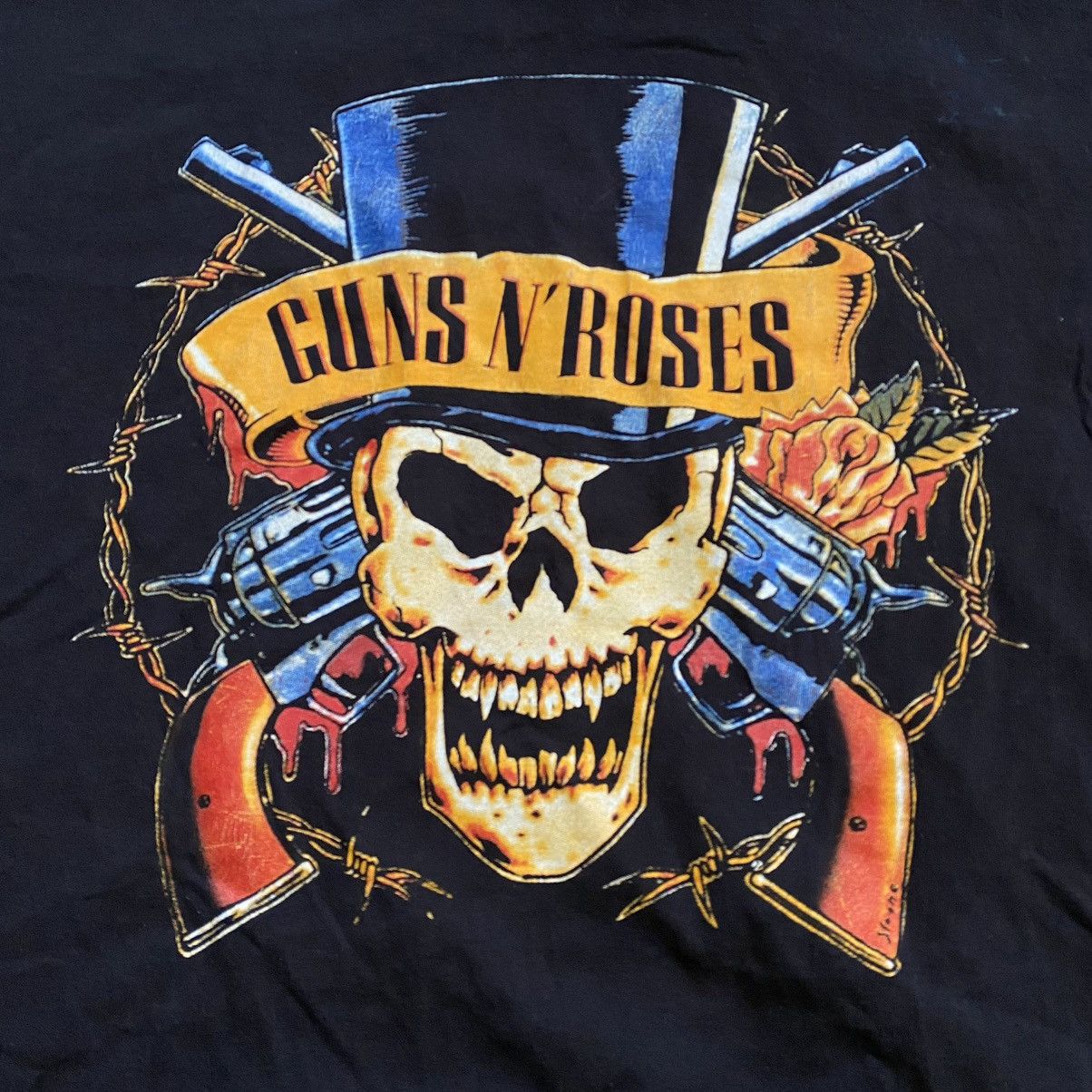 Band Tees VINTAGE GUNS N ROSES ROCK TOUR T SHIRT Size US M / EU 48-50 / 2 - 3 Thumbnail