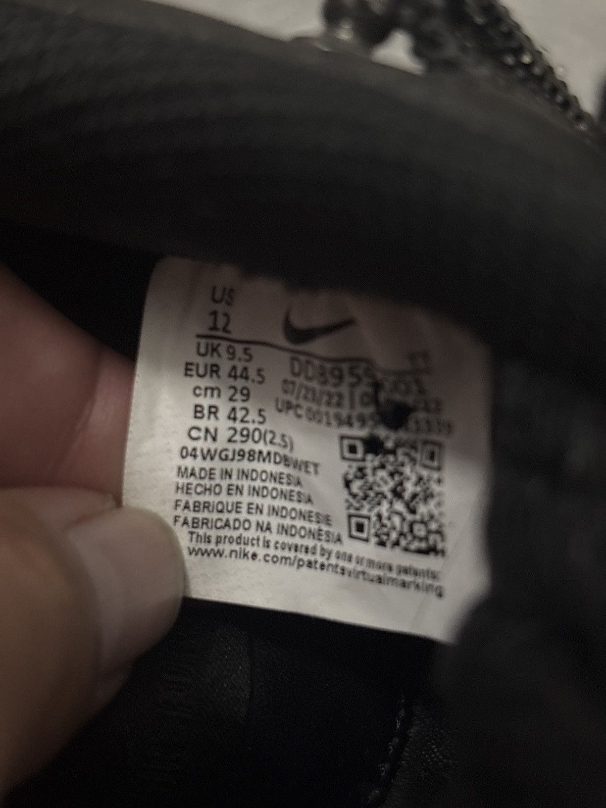 Nike Custom Airforce 1 Size US 10.5 / EU 43-44 - 2 Thumbnail