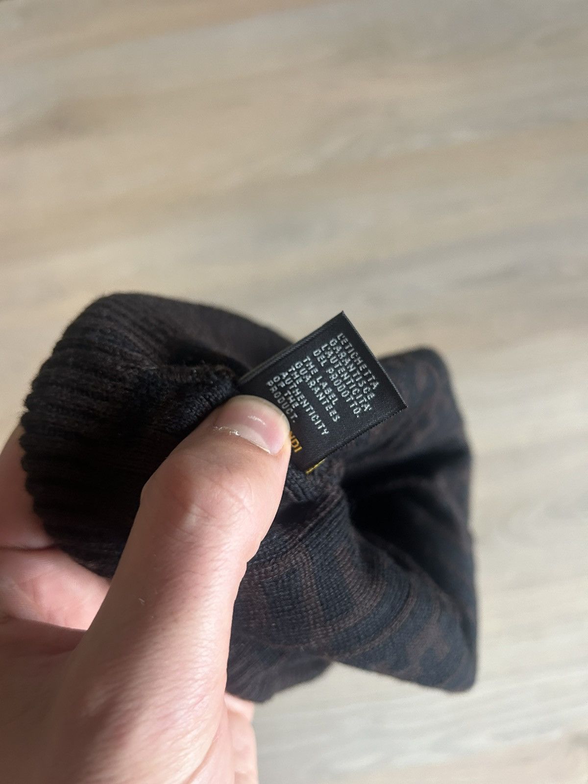 Fendi Fendi 100% Wool Pom-Pom Beanie Size ONE SIZE - 4 Thumbnail