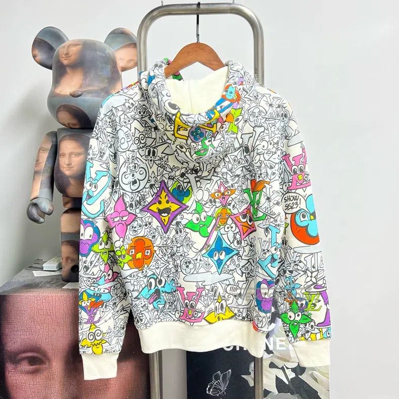 Louis Vuitton Louis Vuitton Cartoon Full Print Hoodie Size US XS / EU 42 / 0 - 2 Thumbnail