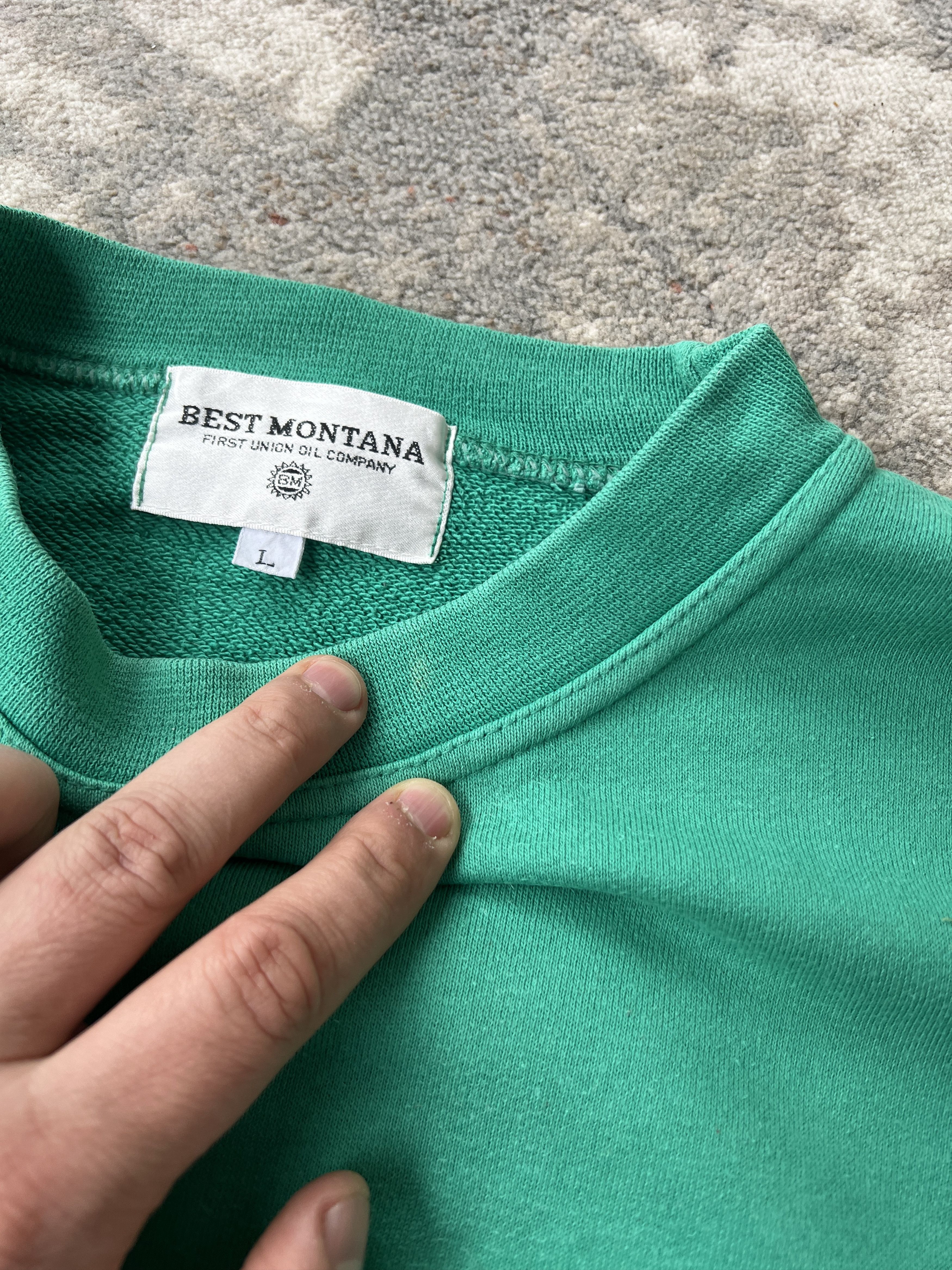 Vintage Best Montana Golf Vintage Sweatshirt Size US L / EU 52-54 / 3 - 4 Thumbnail
