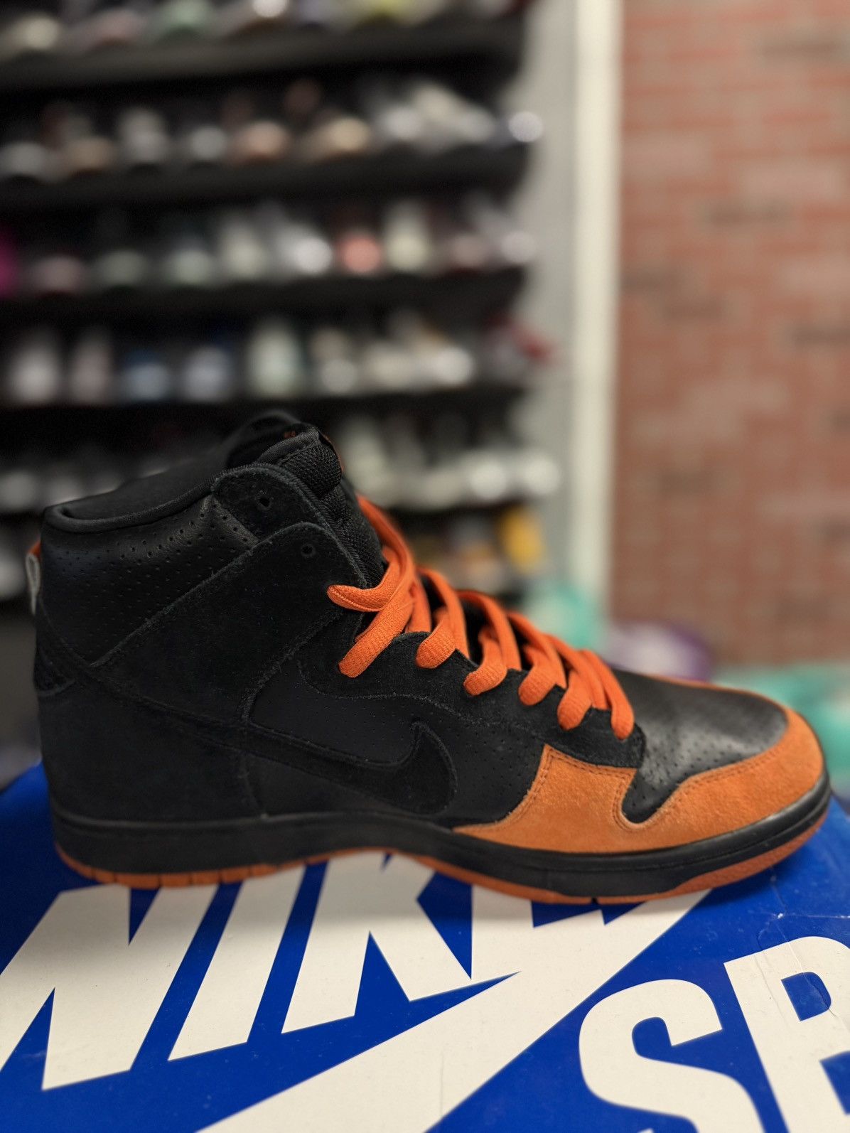 Nike Size 11 - Nike Dunk Pro Sb High Black Nike 305050-005 Size US 11 / EU 44 - 10 Thumbnail
