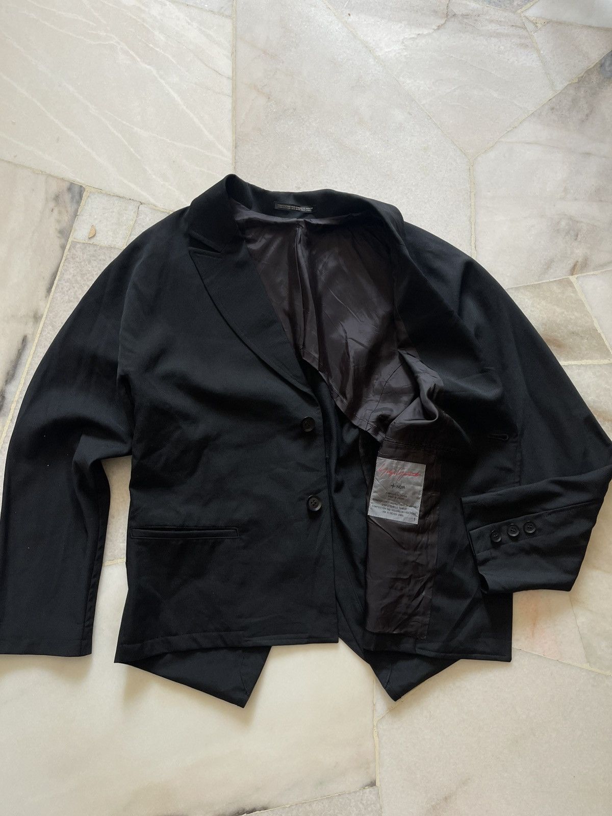 Yohji Yamamoto Yohi Yamamoto + Noir Asymentric Back Pocket Design 10 Size US S / EU 44-46 / 1 - 2 Thumbnail