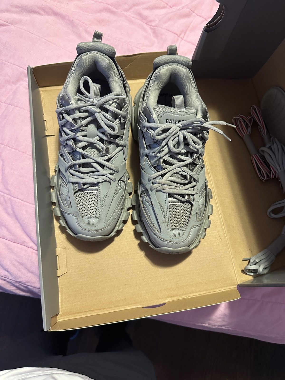 Balenciaga Balenciaga Track 1 Snaeaker Size US 8 / EU 41 - 1 Thumbnail